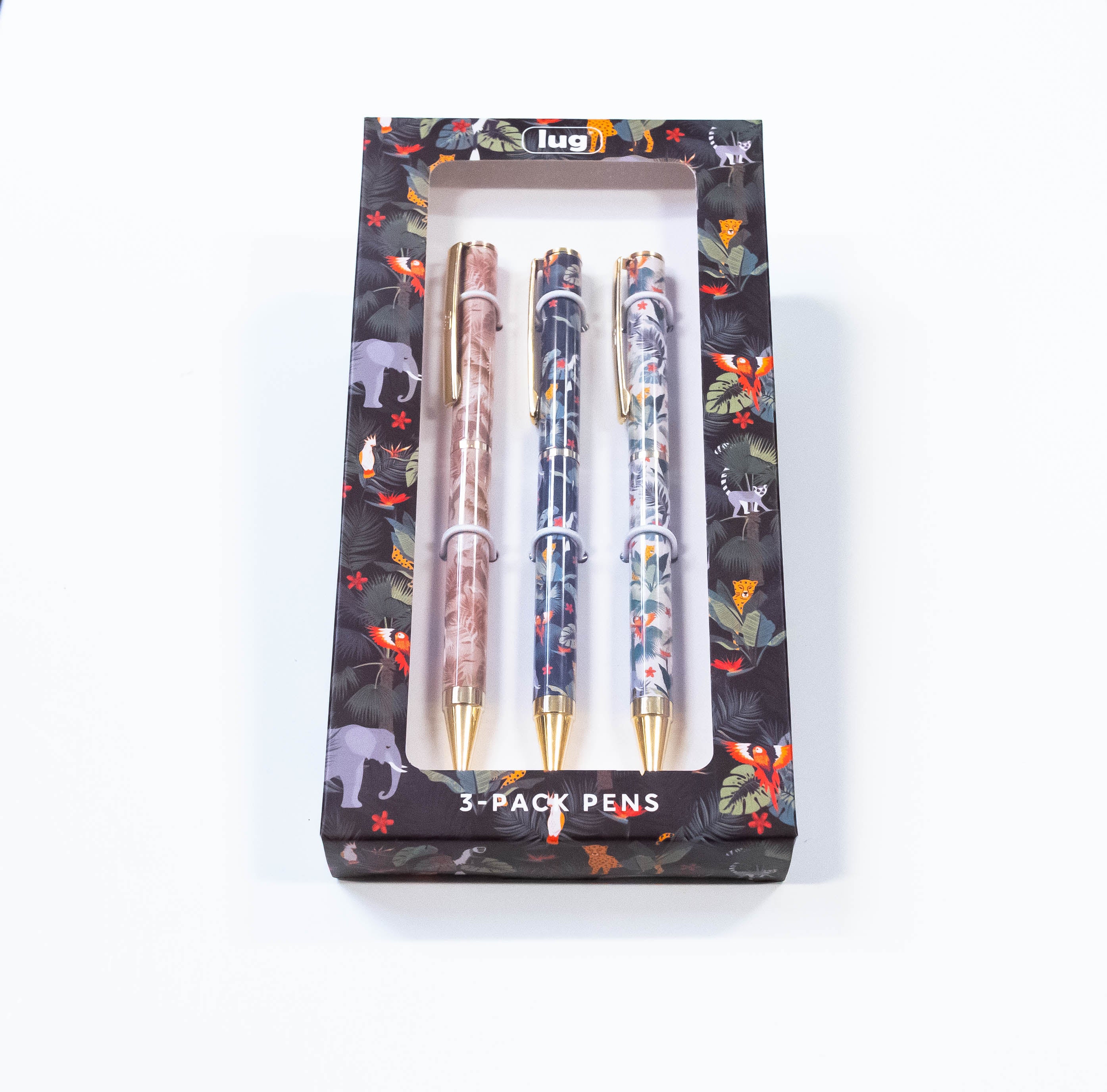 Lug Pens 3pk - Scribble