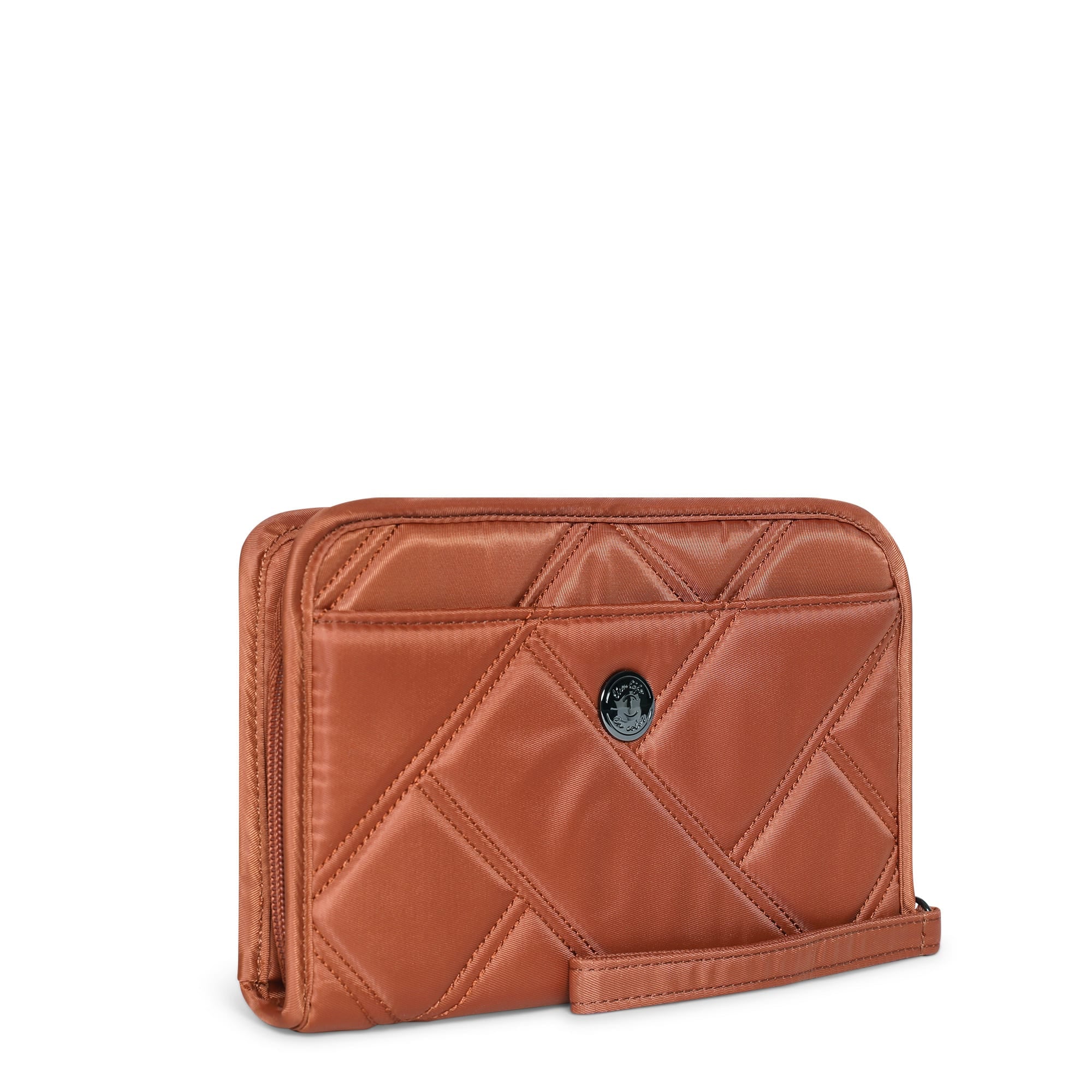 Zeppelin RFID Wristlet Wallet - COPPER BROWN - zeppelin_COPPER_BROWN_02