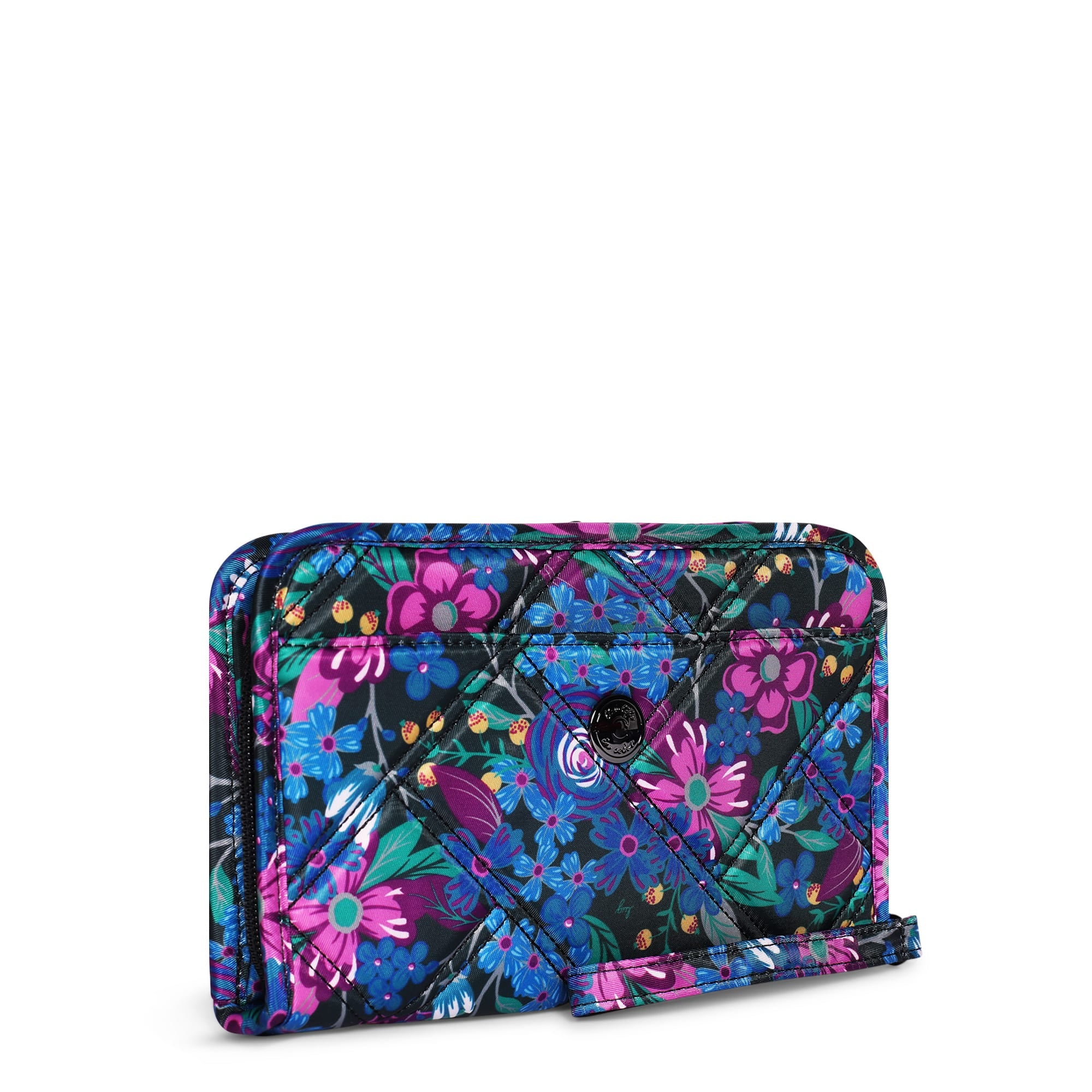 Zeppelin RFID Wristlet Wallet - WHIMSY BLACK - zeppelin_WhimsyBlack_02