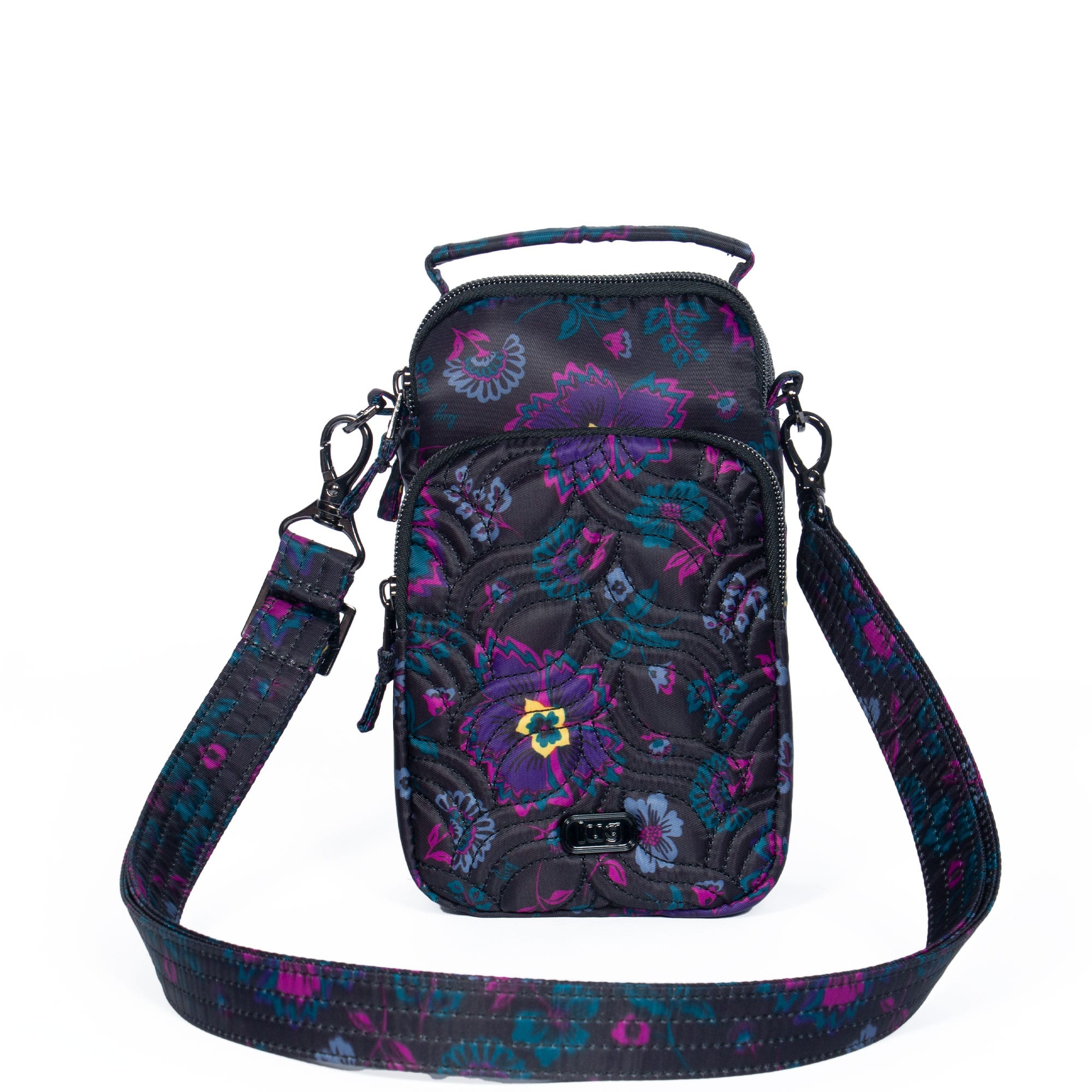 Skeeter Mini Convertible Crossbody - BOHO FLORAL BLACK - 1220165_skeeter-105_102821