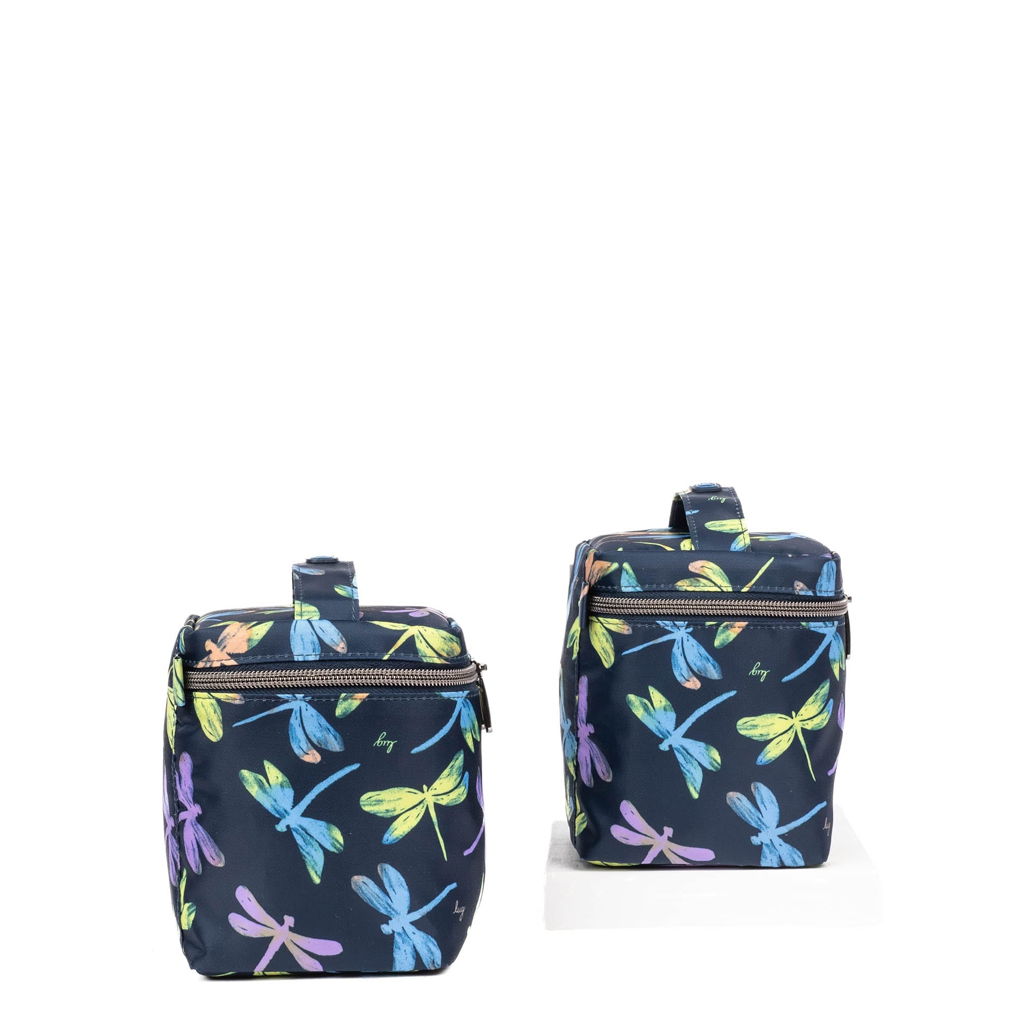 Box Top Cosmetic Case 2pc Set - DRAGONFLY ICEPOP - 2BoxTopPouches_DragonflyIcepop_03