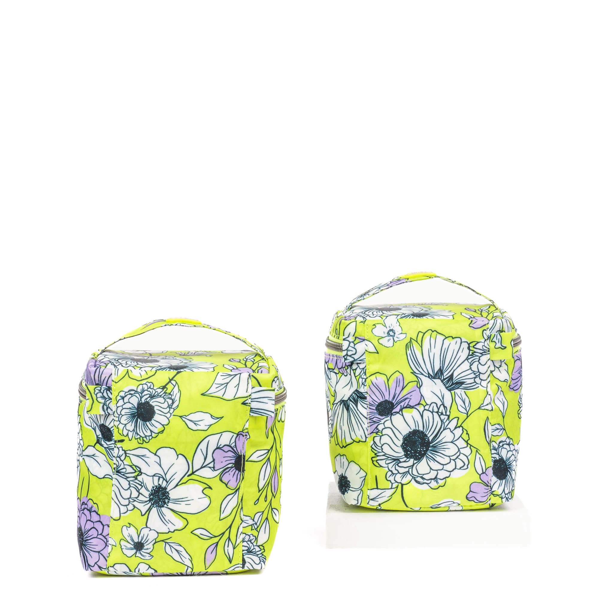 Box Top Cosmetic Case 2pc Set - GARDENIA GREEN - 2BoxTopPouches_GardeniaGreen_04