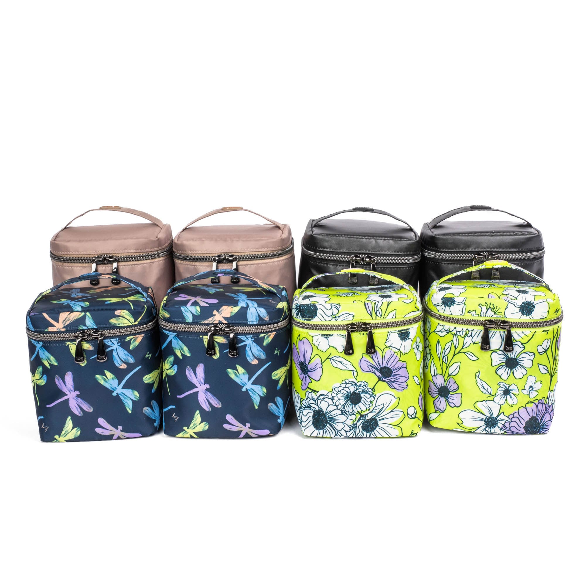 Box Top Cosmetic Case 2pc Set - - 2BoxTopPouches_Group_01