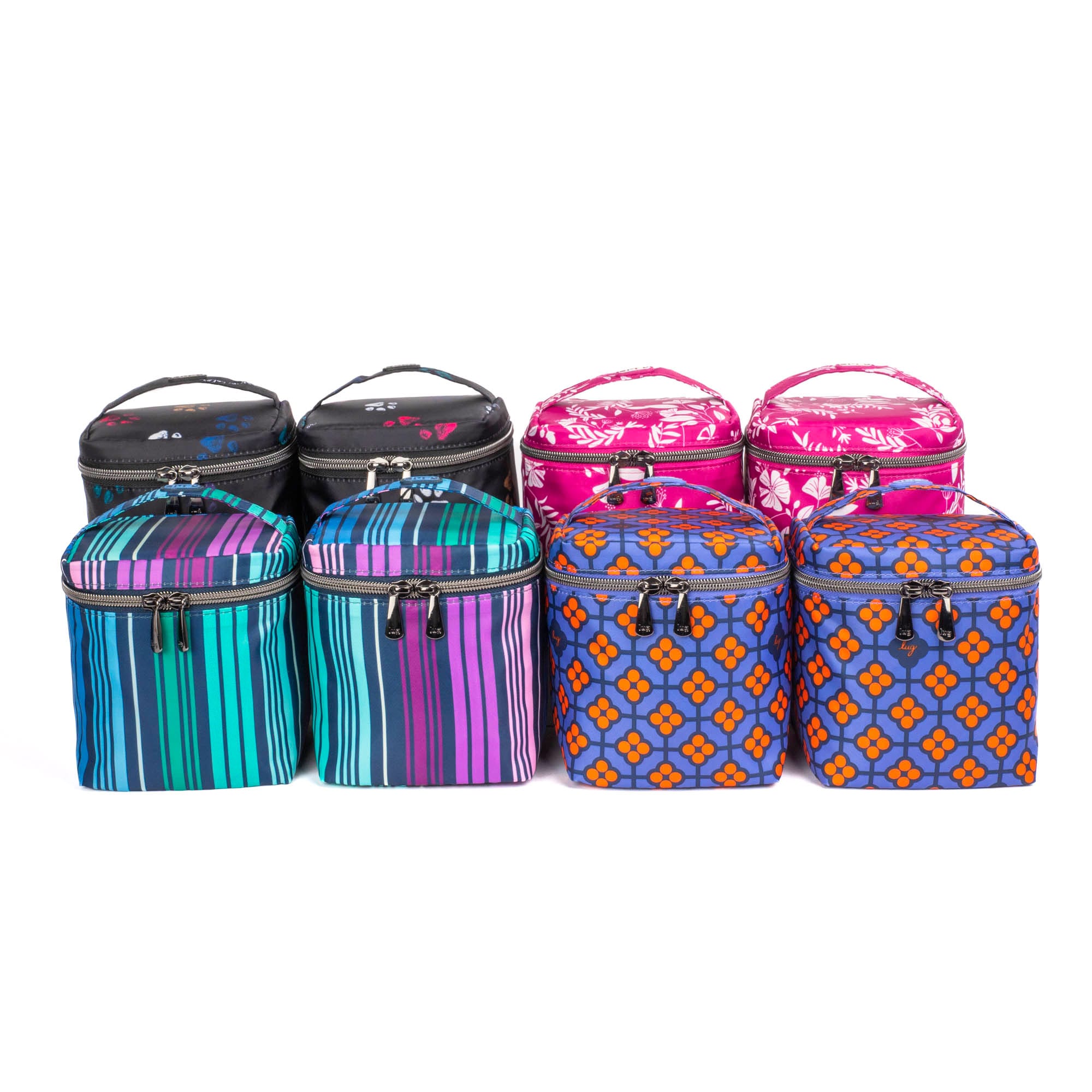 Box Top Cosmetic Case 2pc Set - - 2BoxTopPouches_Group_02