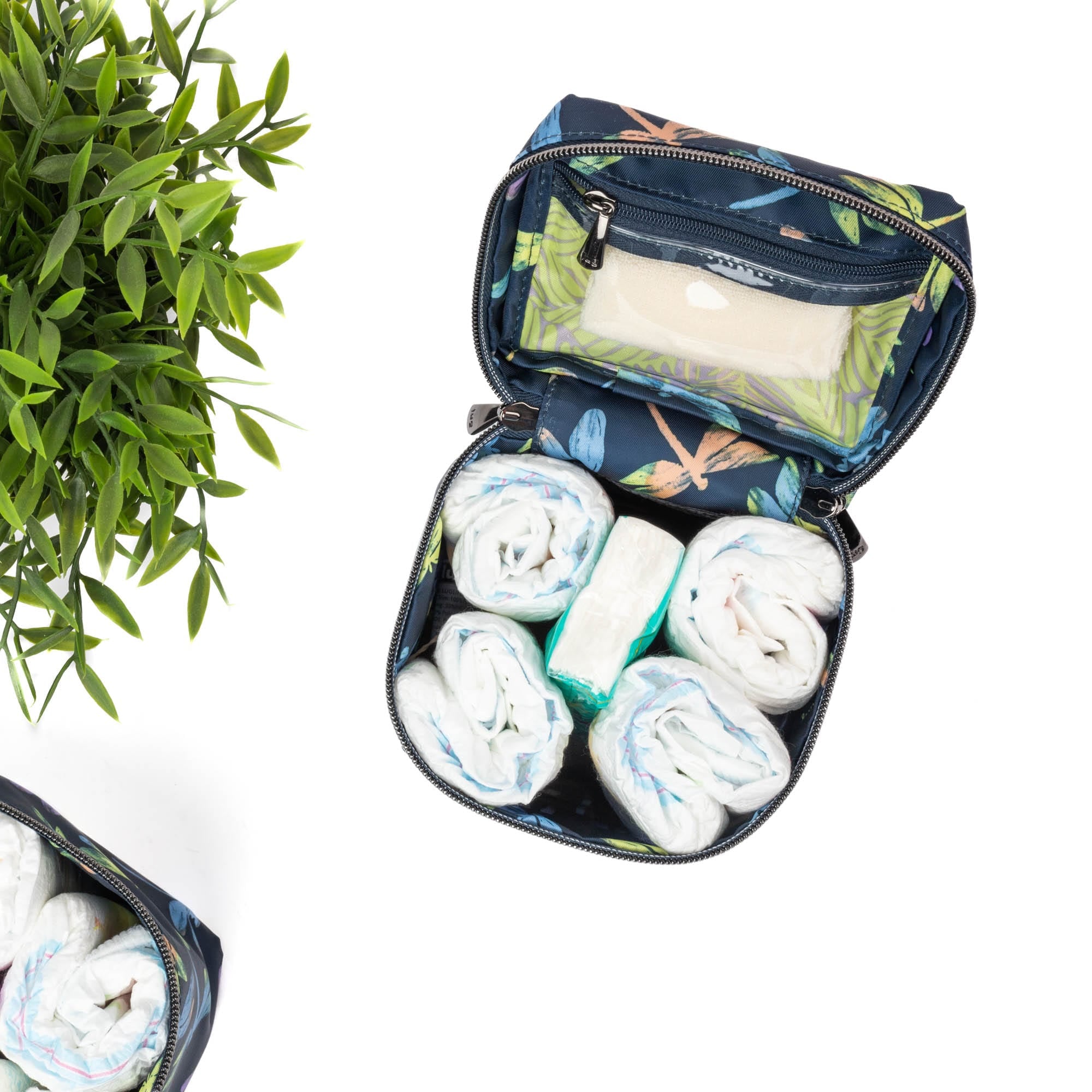 Box Top Cosmetic Case 2pc Set - - 2BoxTopPouches_Lifestyle_03
