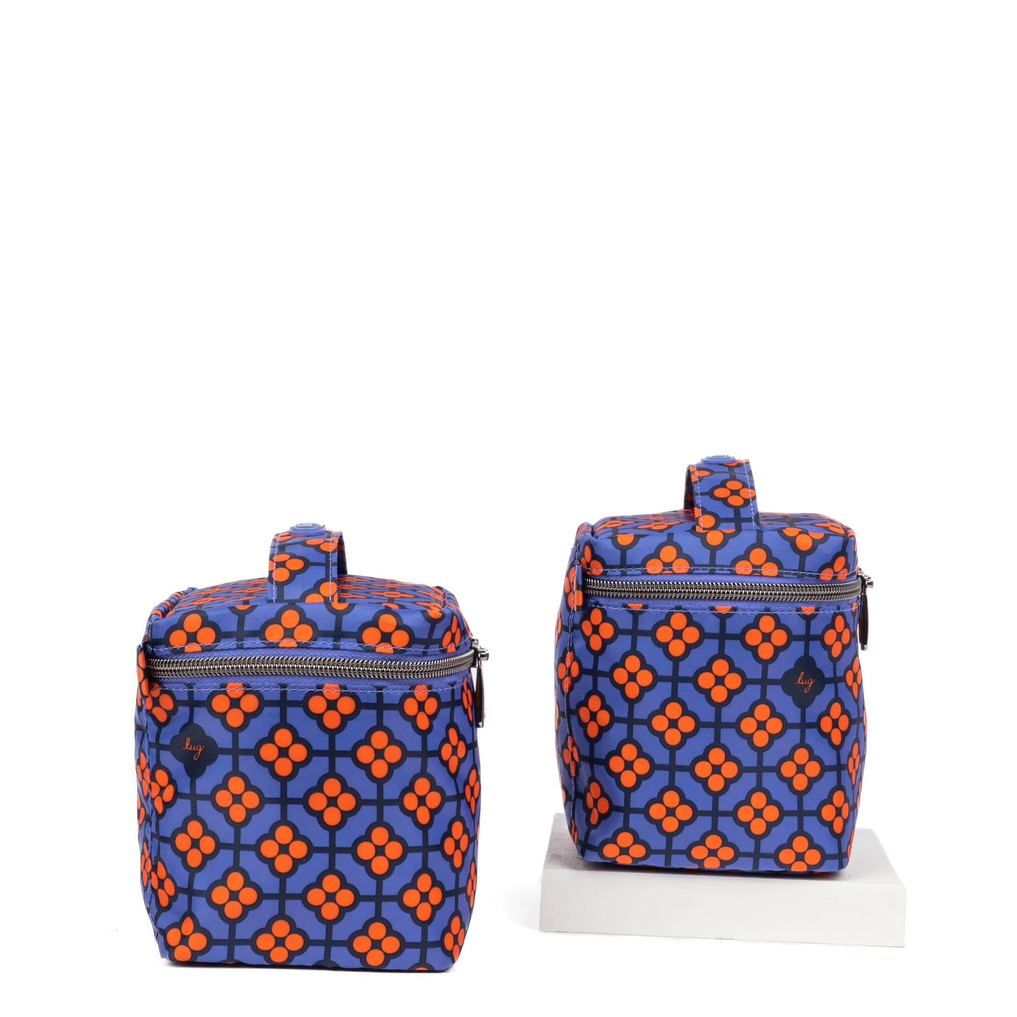 Box Top Cosmetic Case 2pc Set - VERY BERRY BLUE - 2BoxTopPouches_VeryBerryBlue_03
