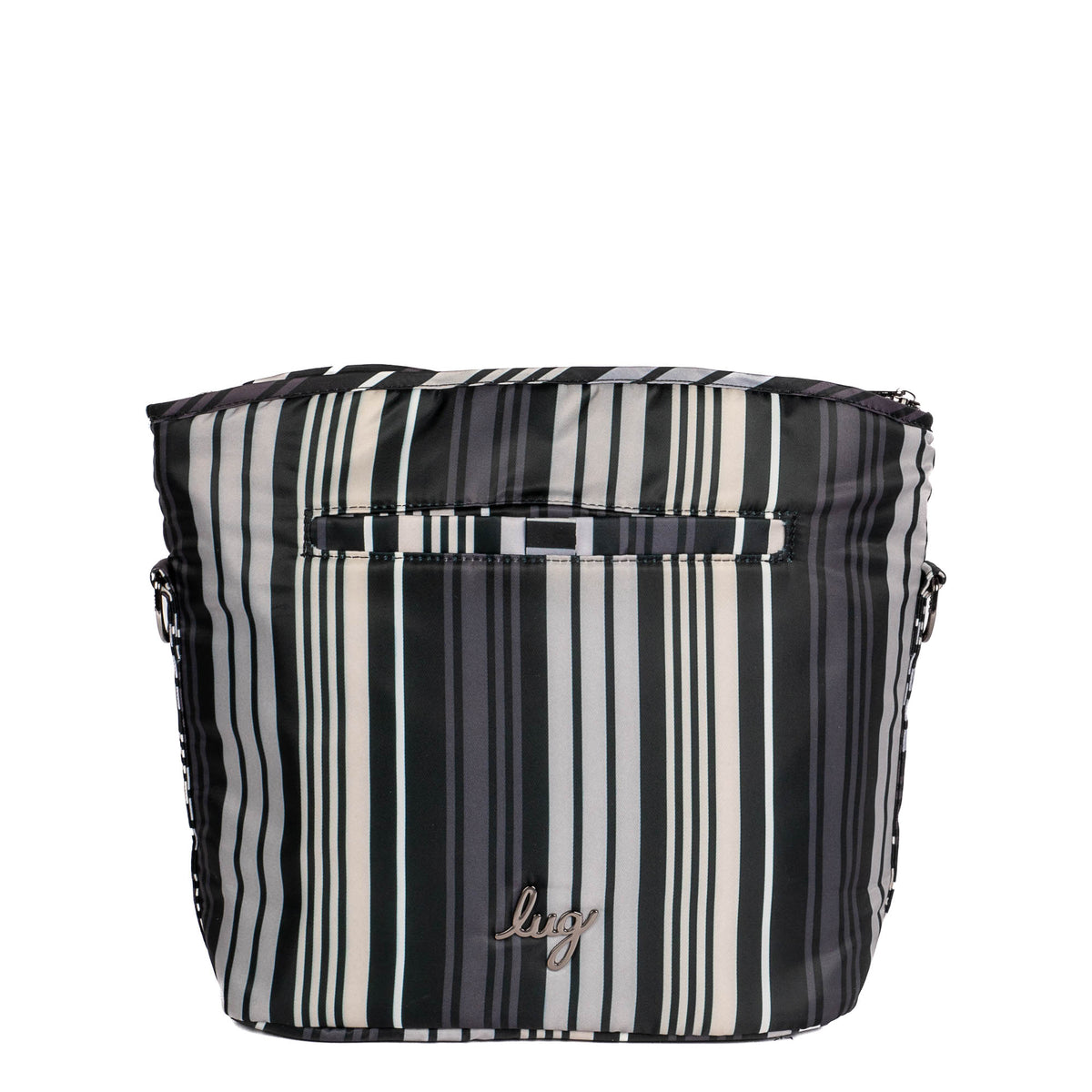 Adagio Shoulder Bag - LOVE STRIPE BLACK - AdagioSE_LoveStripeBlack_04