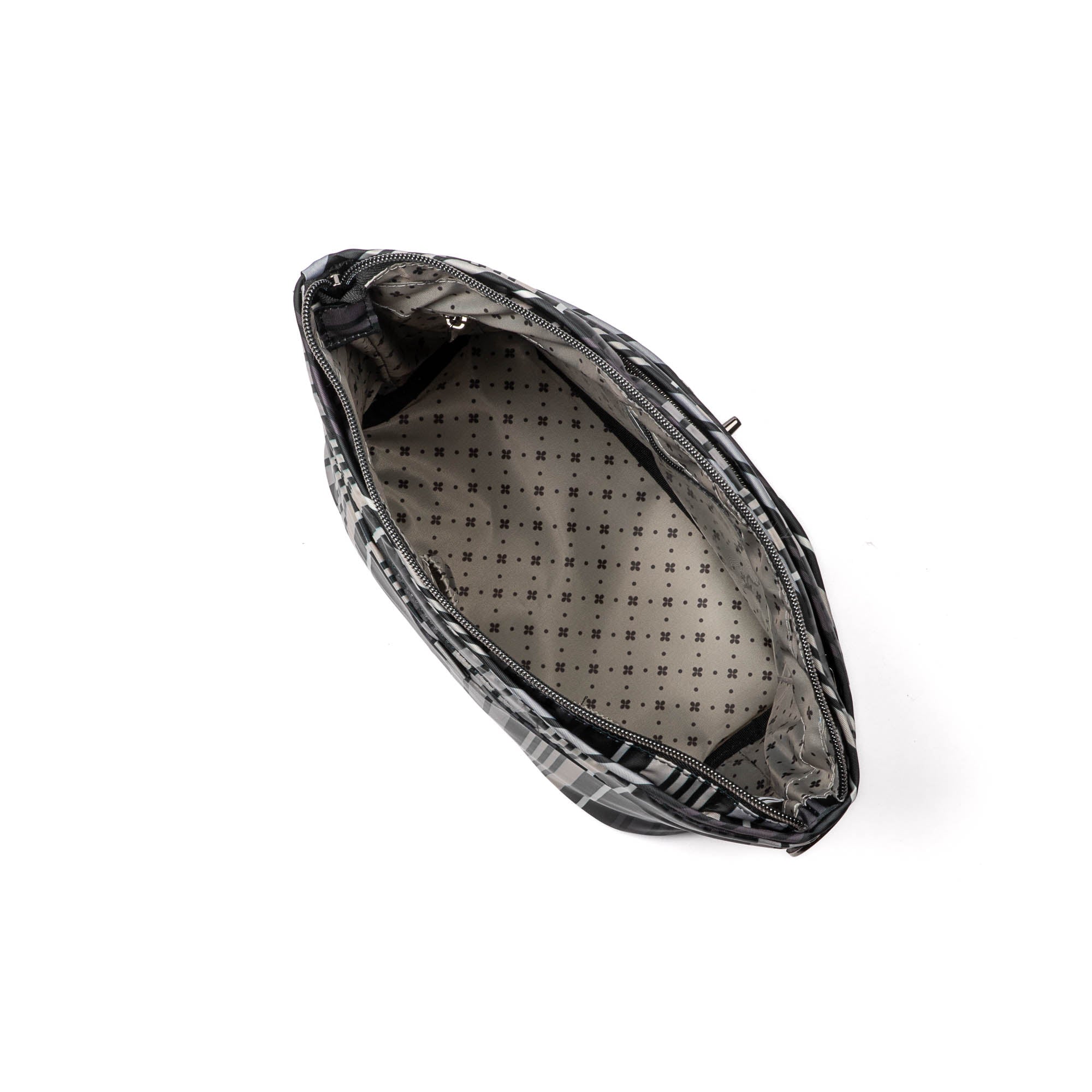 Adagio Shoulder Bag - LOVE STRIPE BLACK (CLOVER MIDNIGHT) - AdagioSE_LoveStripeBlack_05