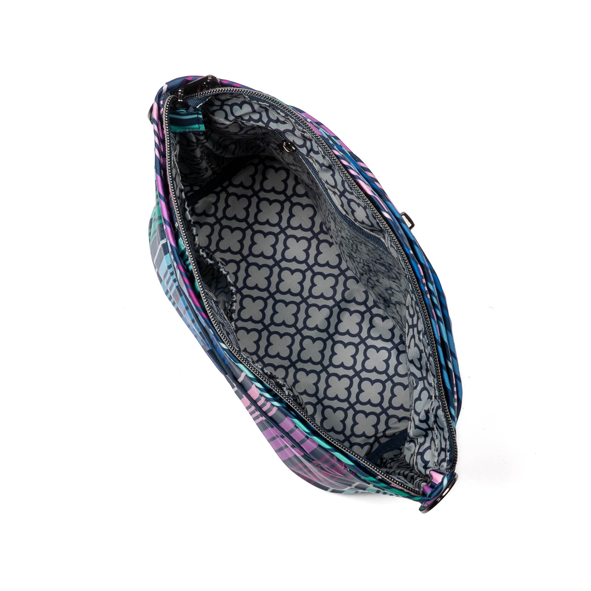 Adagio Shoulder Bag - LOVE STRIPE MULTI (LATTICE BLUE) - AdagioSE_LoveStripeMulti_05