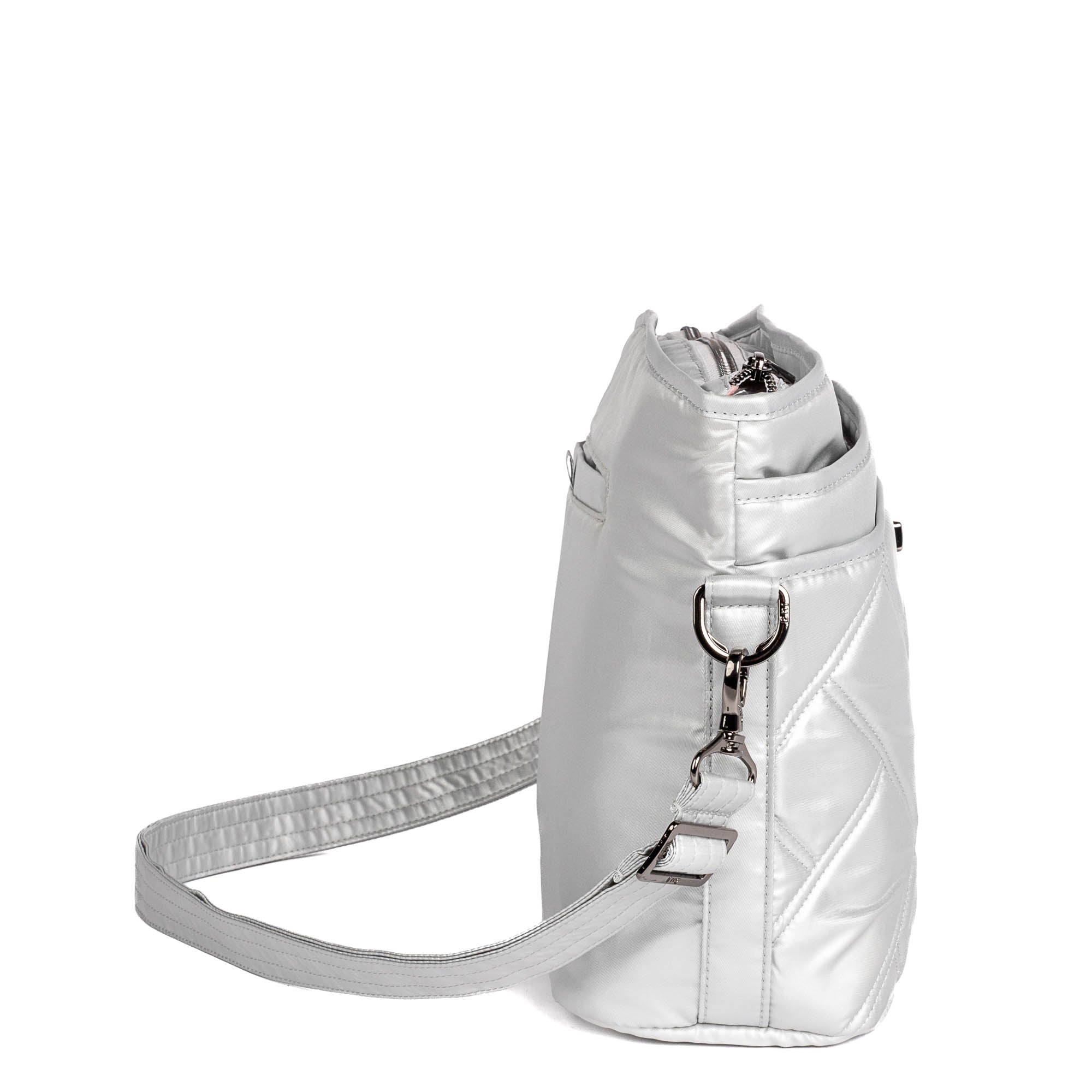 Adagio Shoulder Bag - METALLIC SILVER - AdagioSE_MetallicSilver_03