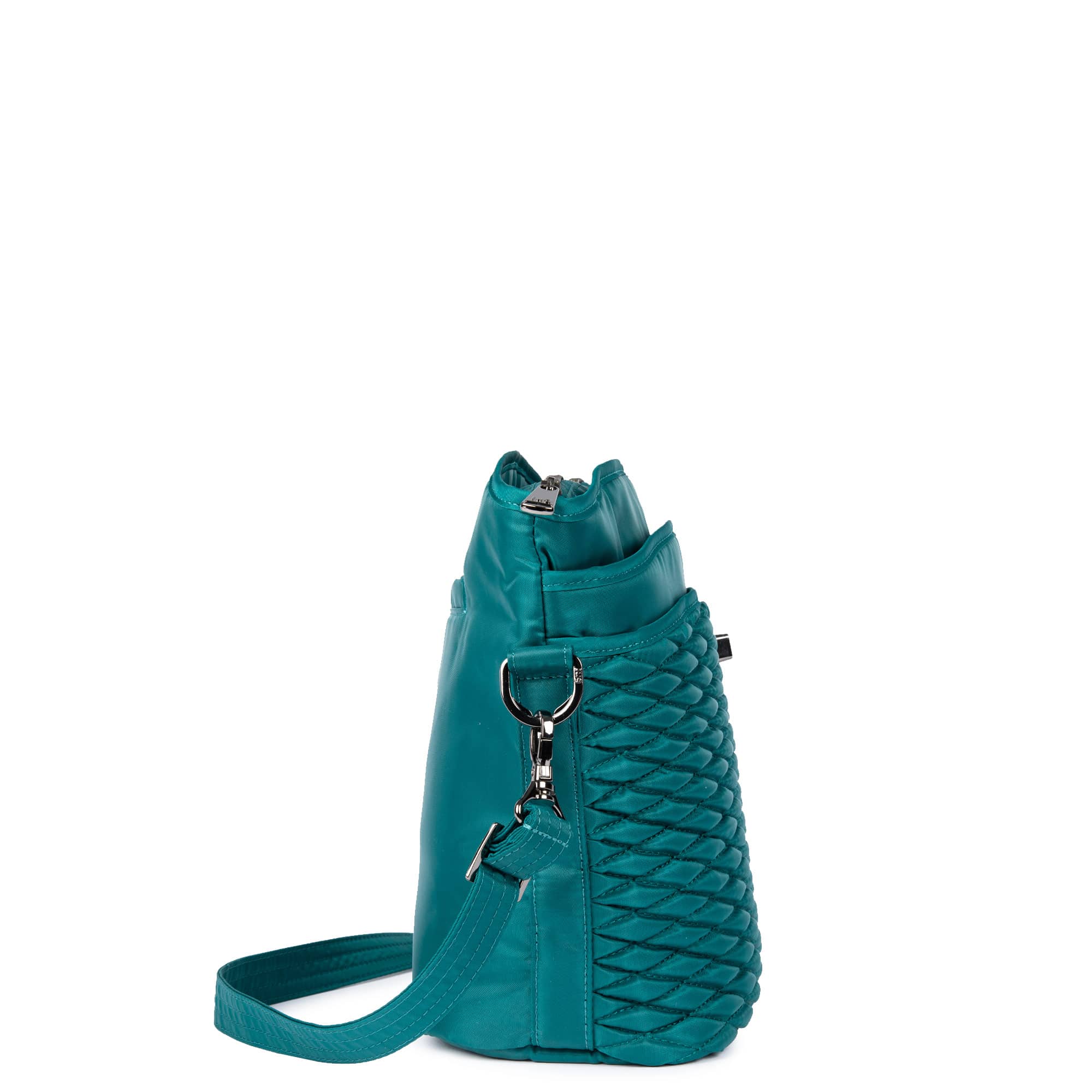 Adagio Shoulder Bag - EMERALD TEAL - Adagio_EmeraldTeal_03