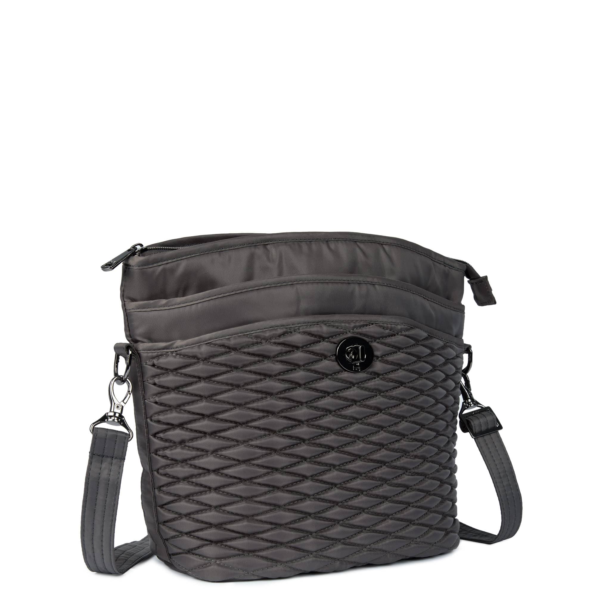 Adagio Shoulder Bag - GUNMETAL GREY - Adagio_GunmetalGrey_02