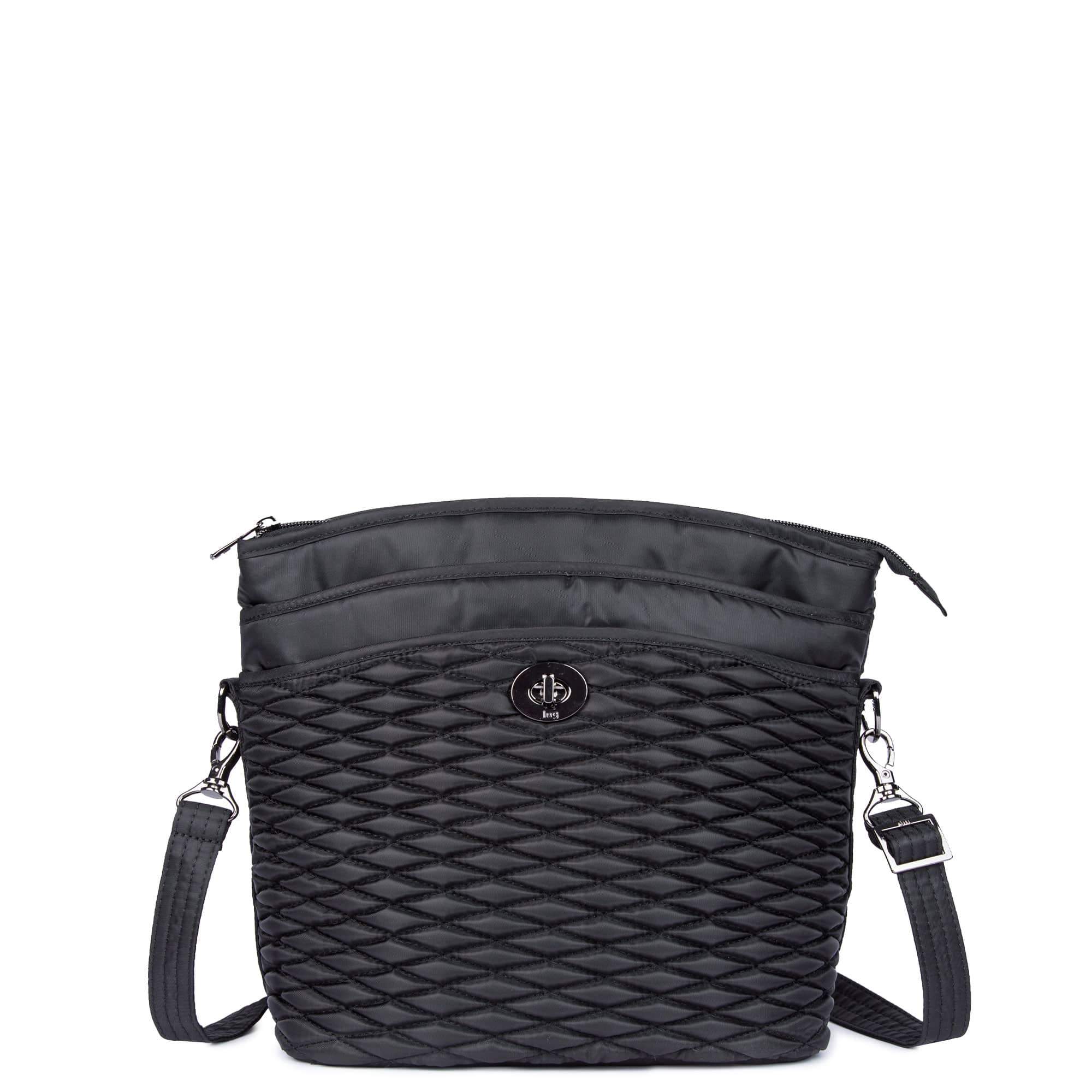 Adagio Shoulder Bag - MIDNIGHT BLACK - Adagio_MidnightBlack_01