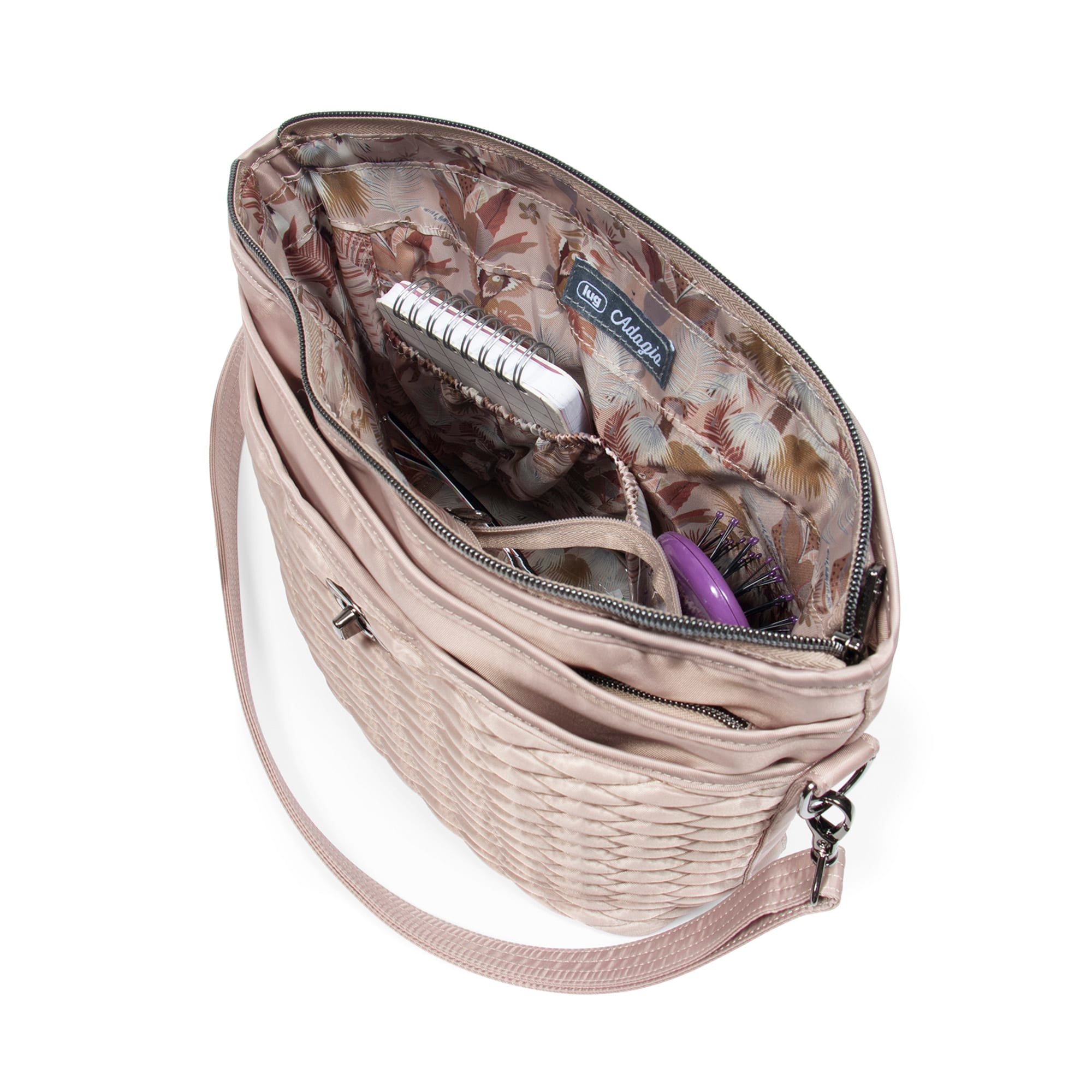 Adagio Shoulder Bag - SAND TAUPE (WILDLIFE TONAL) - Adagio_SandTaupe_06