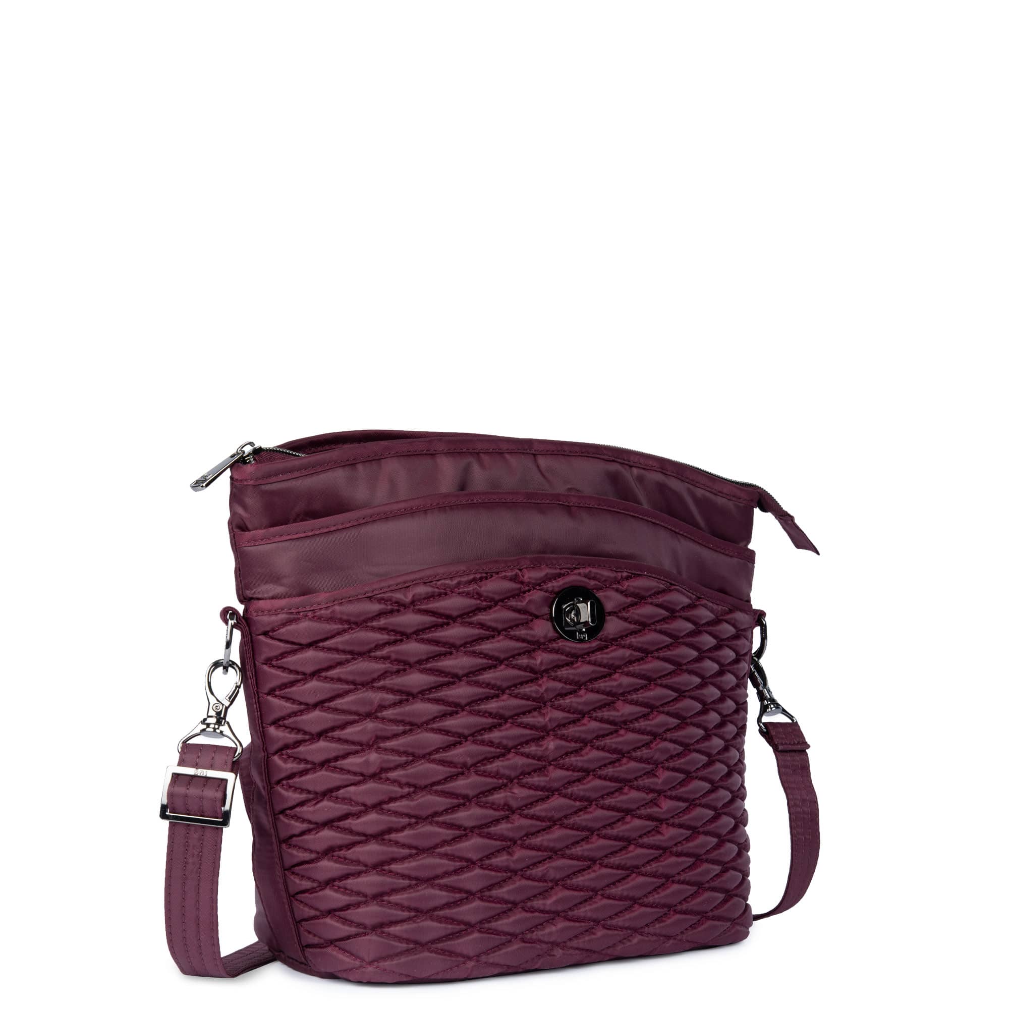Adagio Shoulder Bag - WINE RED - Adagio_WineRed_02