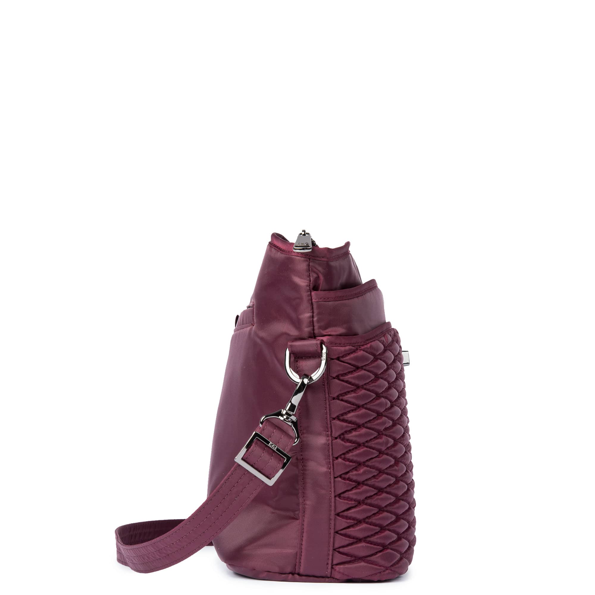 Adagio Shoulder Bag - WINE RED - Adagio_WineRed_03