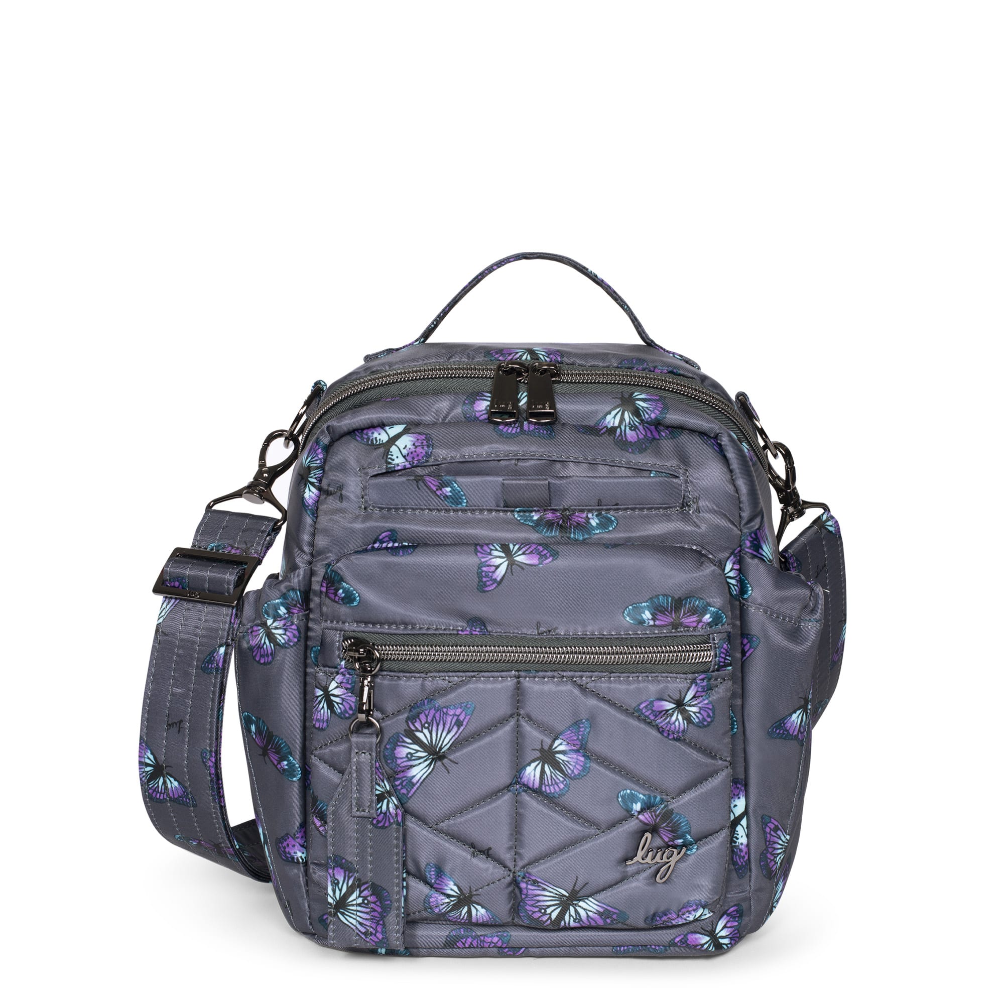 Alpine Crossbody Bag - BUTTERFLY GREY - Alpine_Butterfley_Grey_01