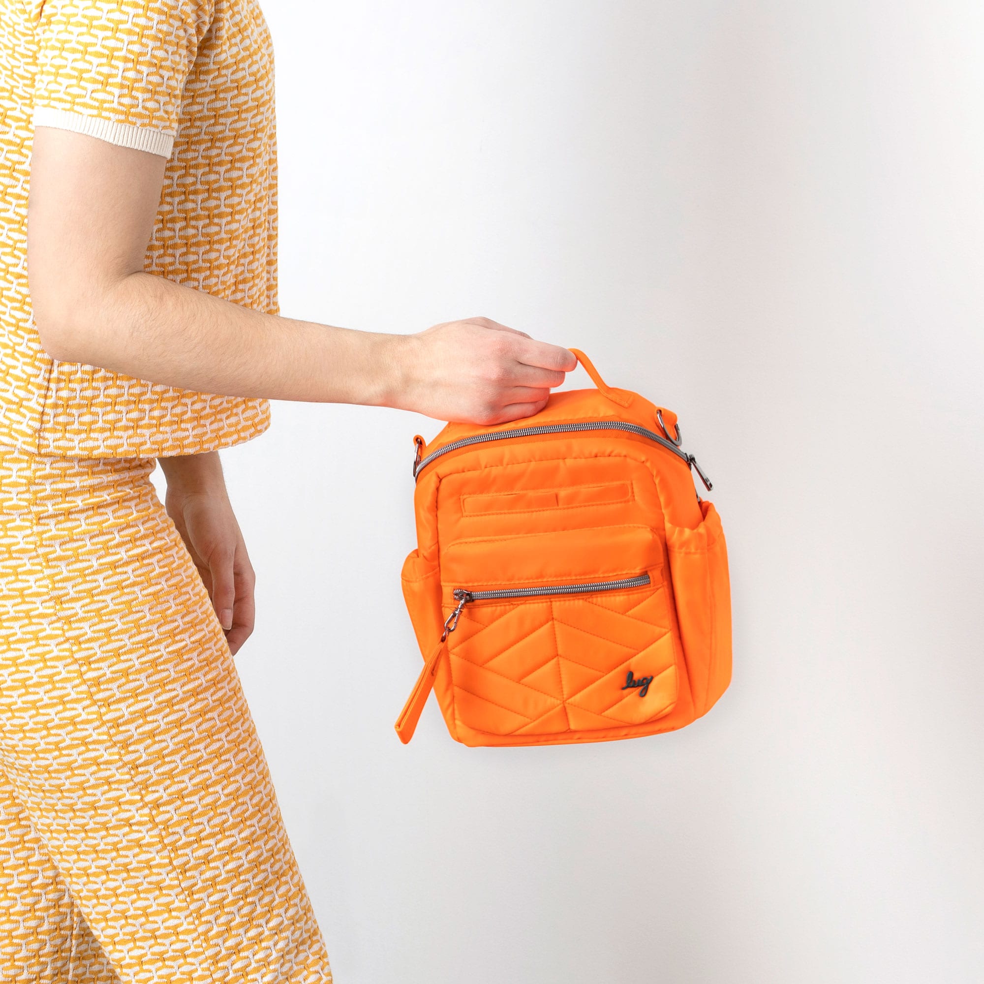 Alpine Crossbody Bag - CORAL - Alpine_Coral_Model_02
