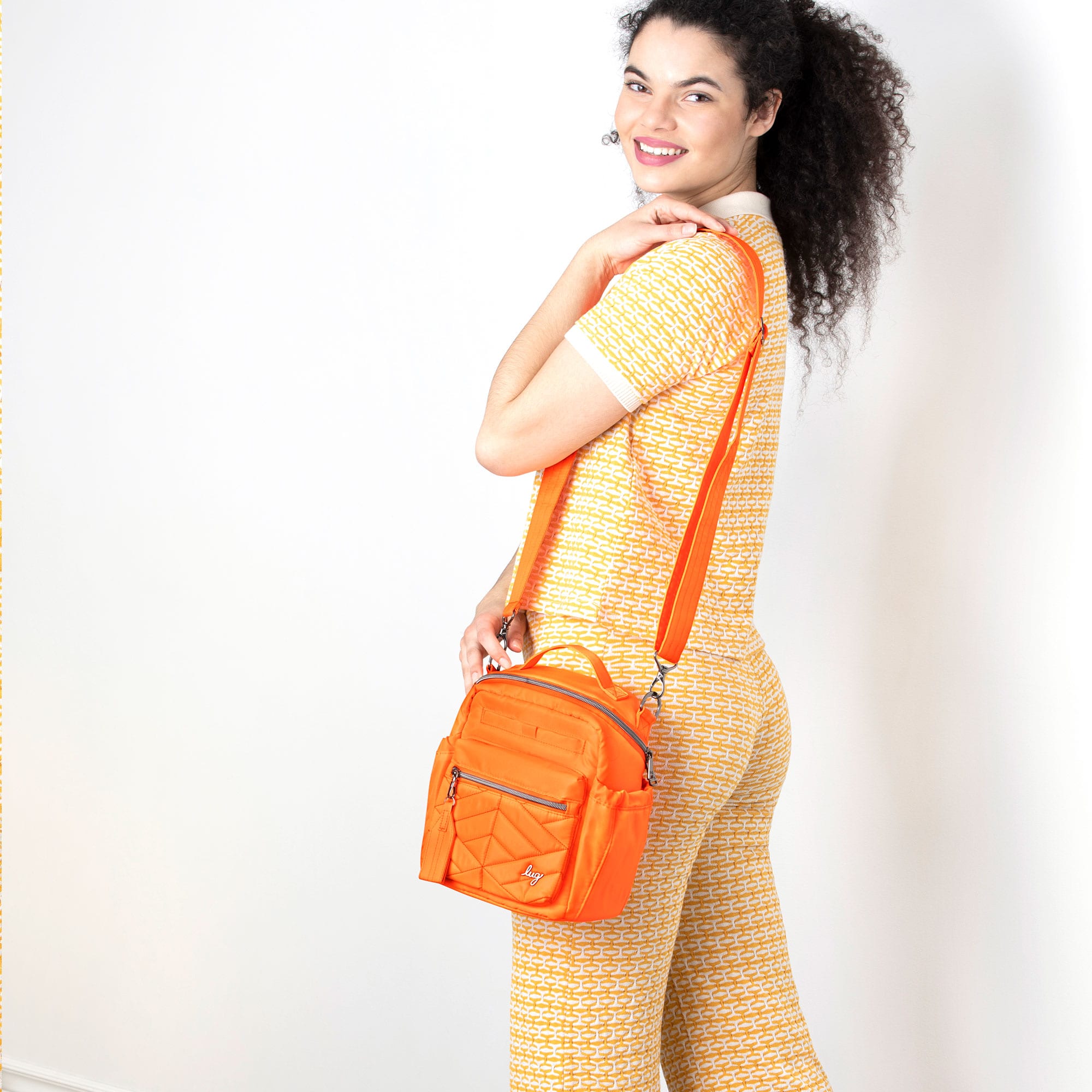 Alpine Crossbody Bag - CORAL - Alpine_Coral_Model_03