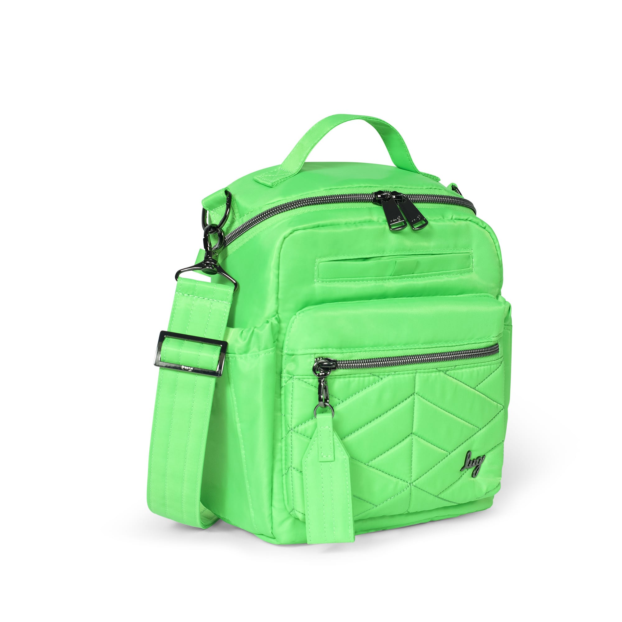 Alpine Crossbody Bag - LIME - Alpine_Lime_02