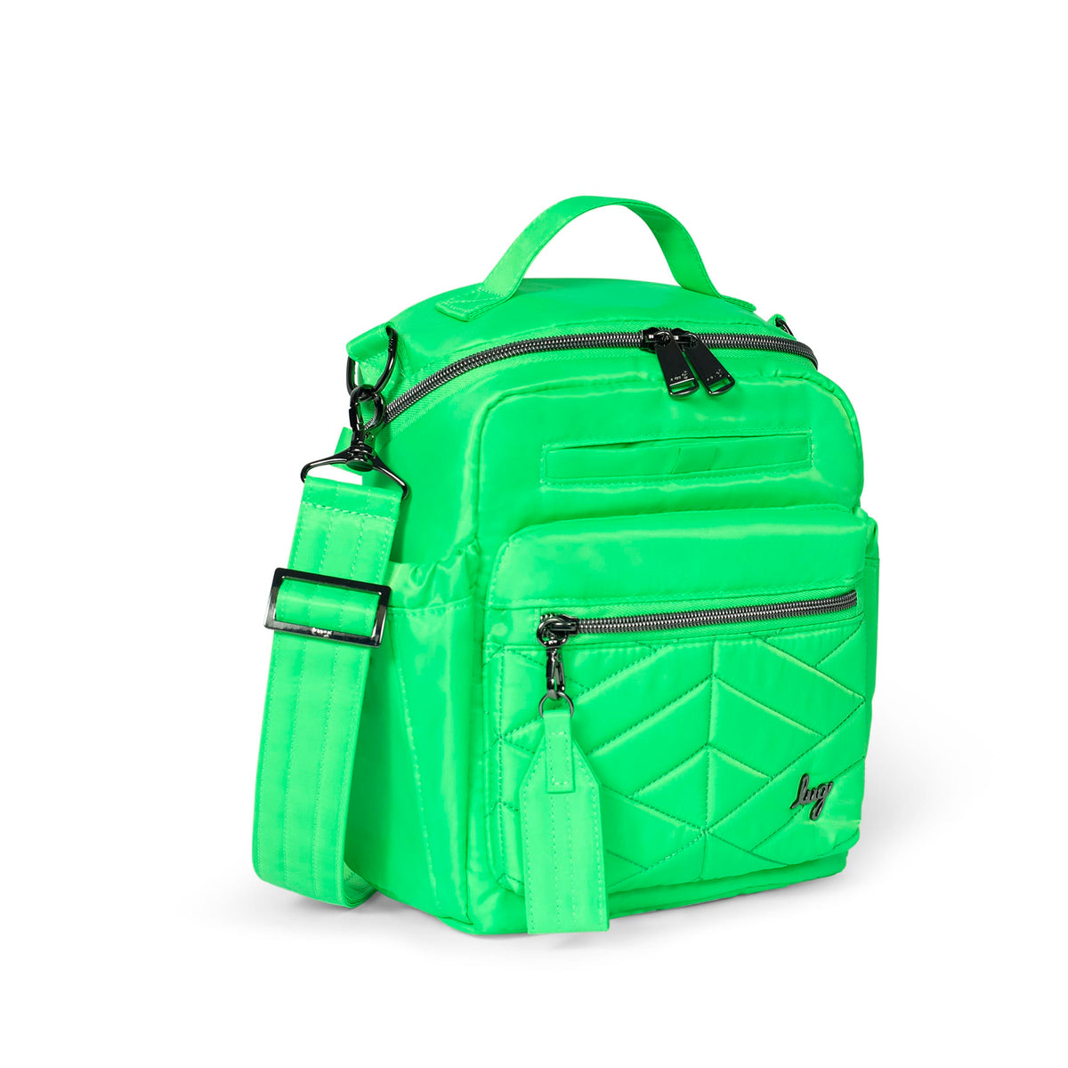 Alpine Crossbody Bag - LIME - Alpine_Lime_02