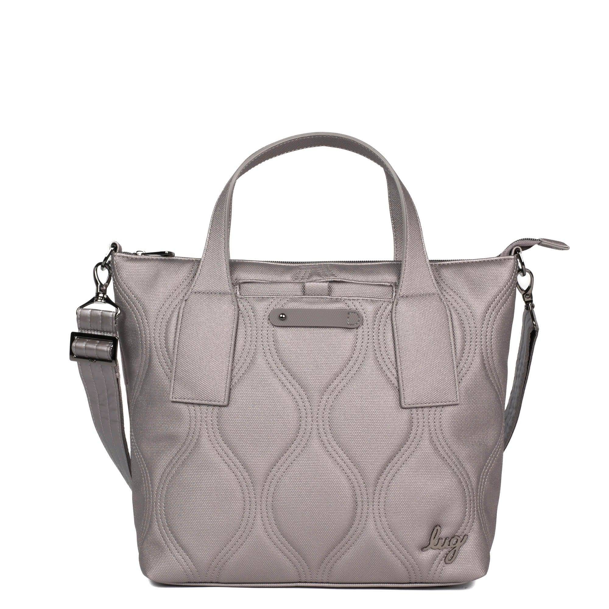 Alto Matte Luxe VL Convertible Tote Bag - METALLIC PEARL - AltoML_MetallicPearl_01