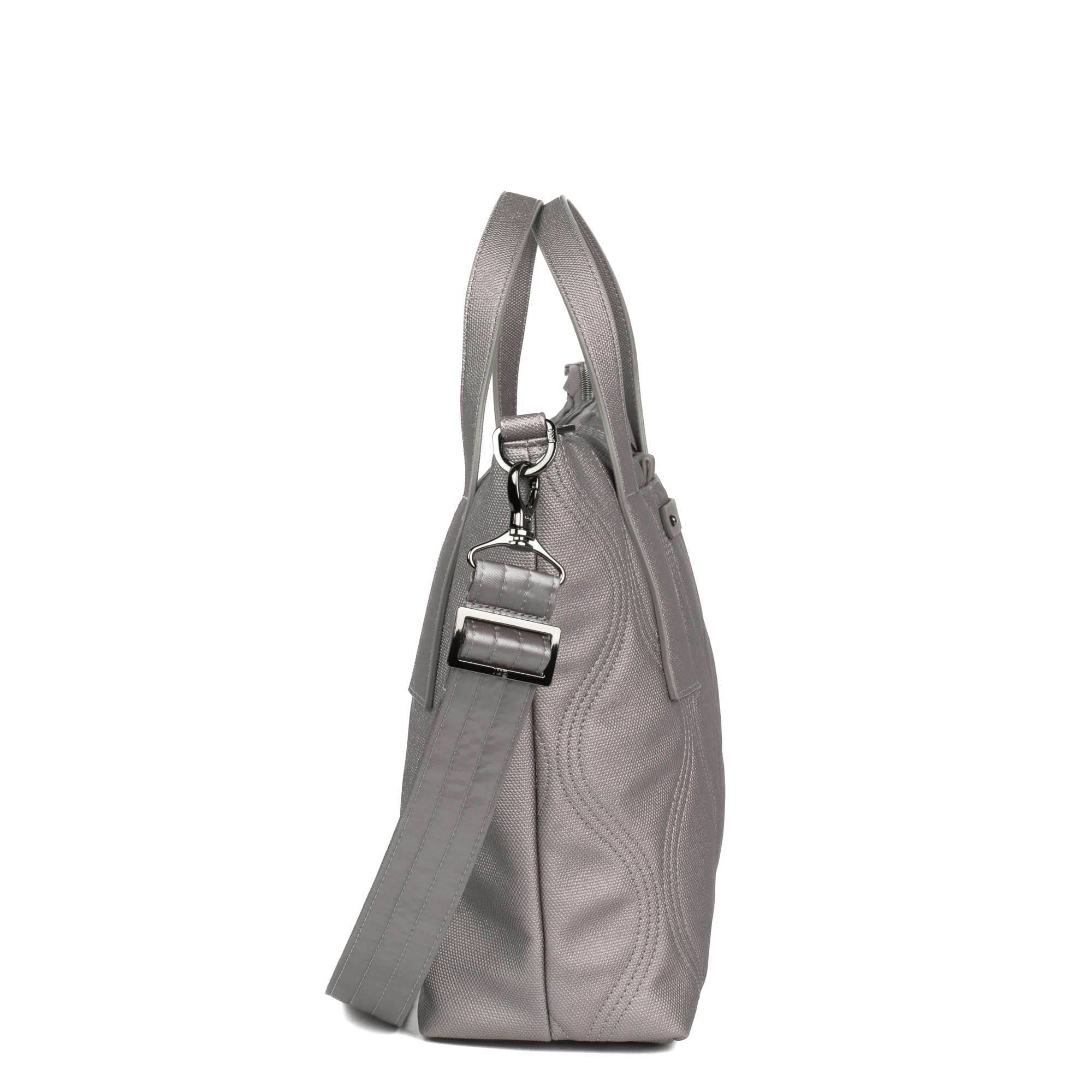 Alto Matte Luxe VL Convertible Tote Bag - METALLIC PEARL - AltoML_MetallicPearl_03