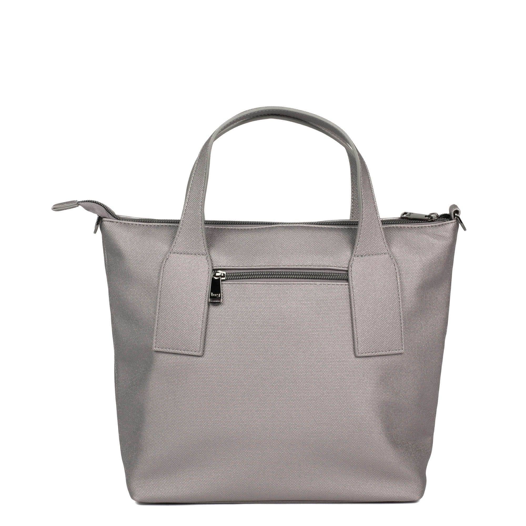 Alto Matte Luxe VL Convertible Tote Bag - METALLIC PEARL - AltoML_MetallicPearl_04