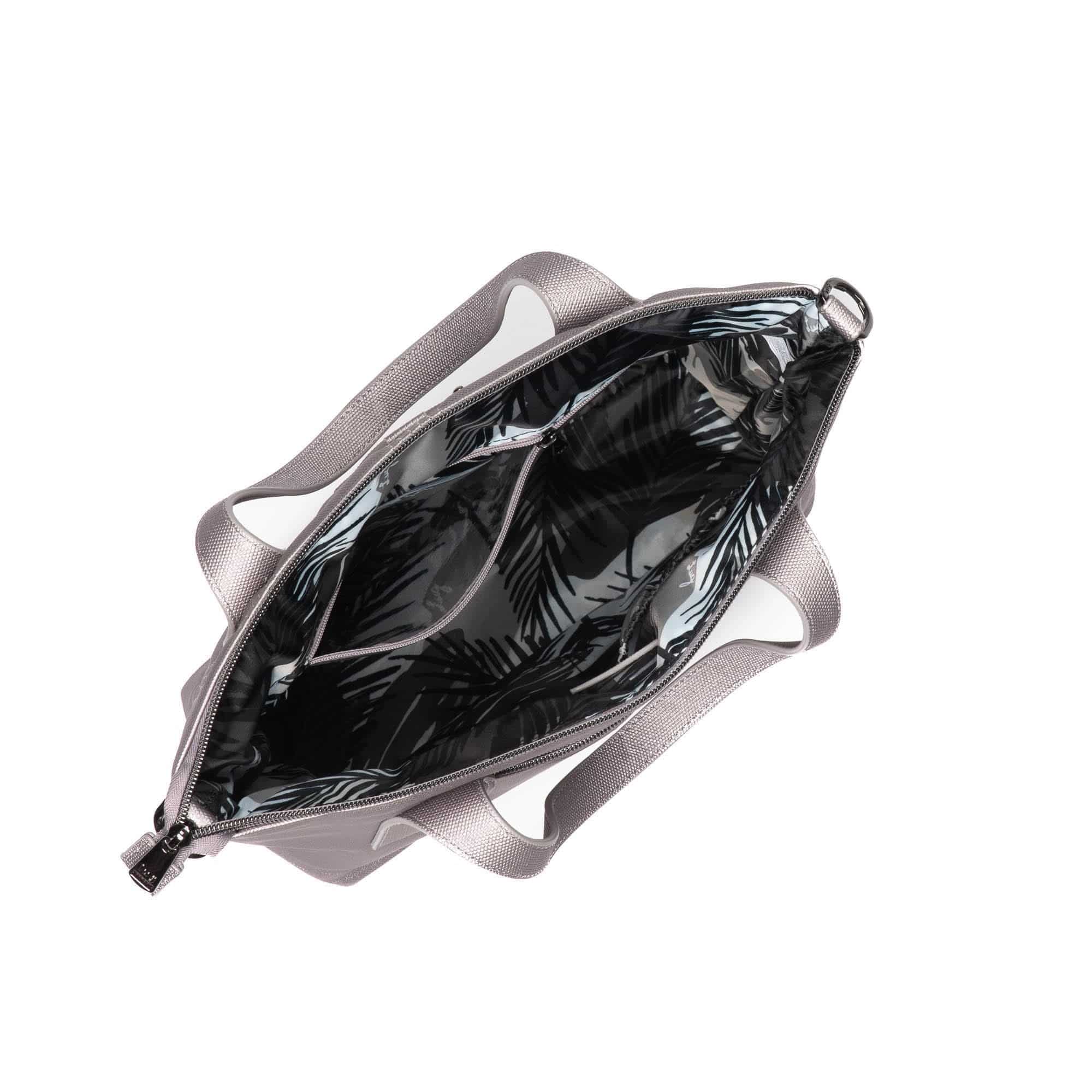 Alto Matte Luxe VL Convertible Tote Bag - METALLIC PEARL - AltoML_MetallicPearl_05