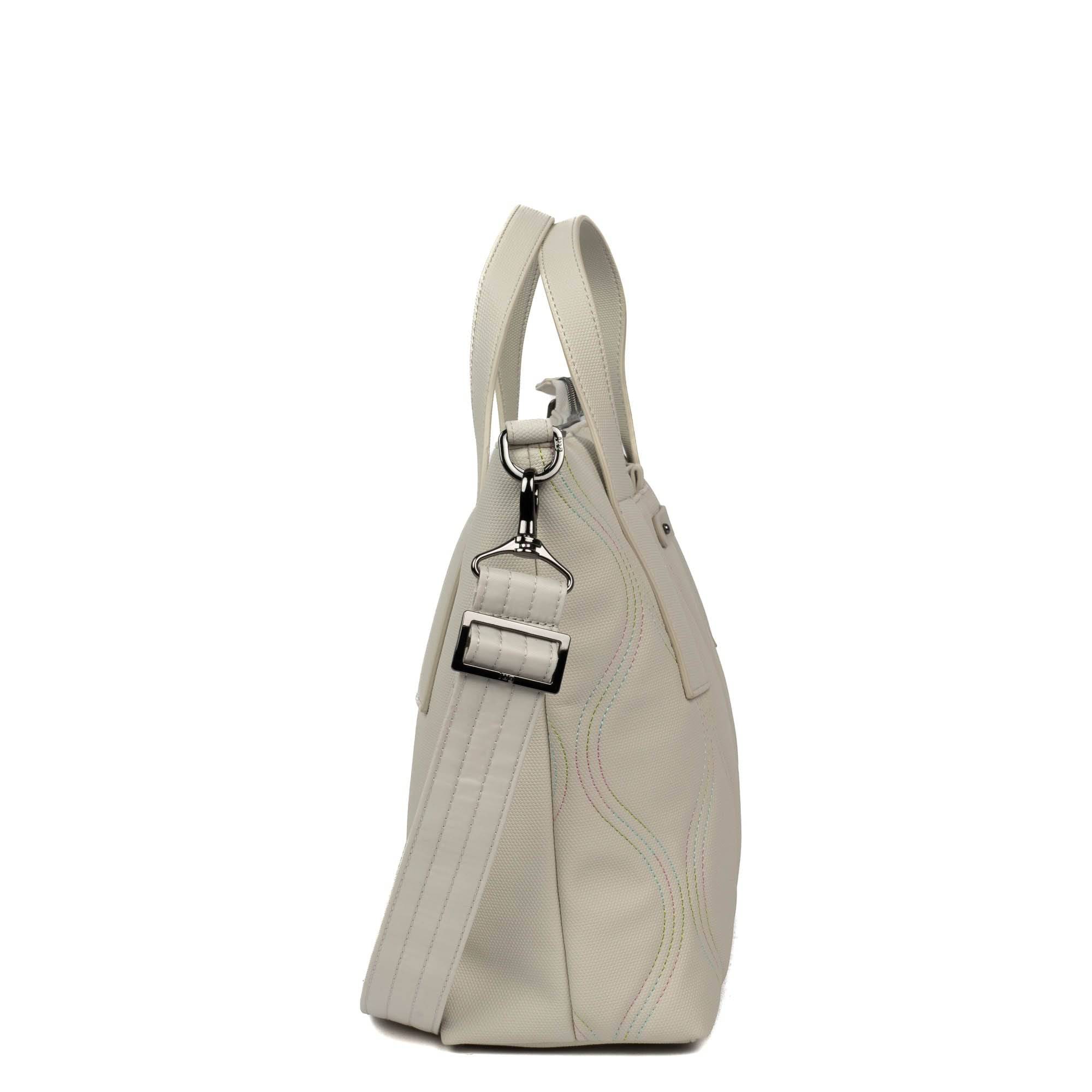 Alto Matte Luxe VL Convertible Tote Bag - PEBBLE ICEPOP STITCH - AltoML_PebbleWithIcePop_03