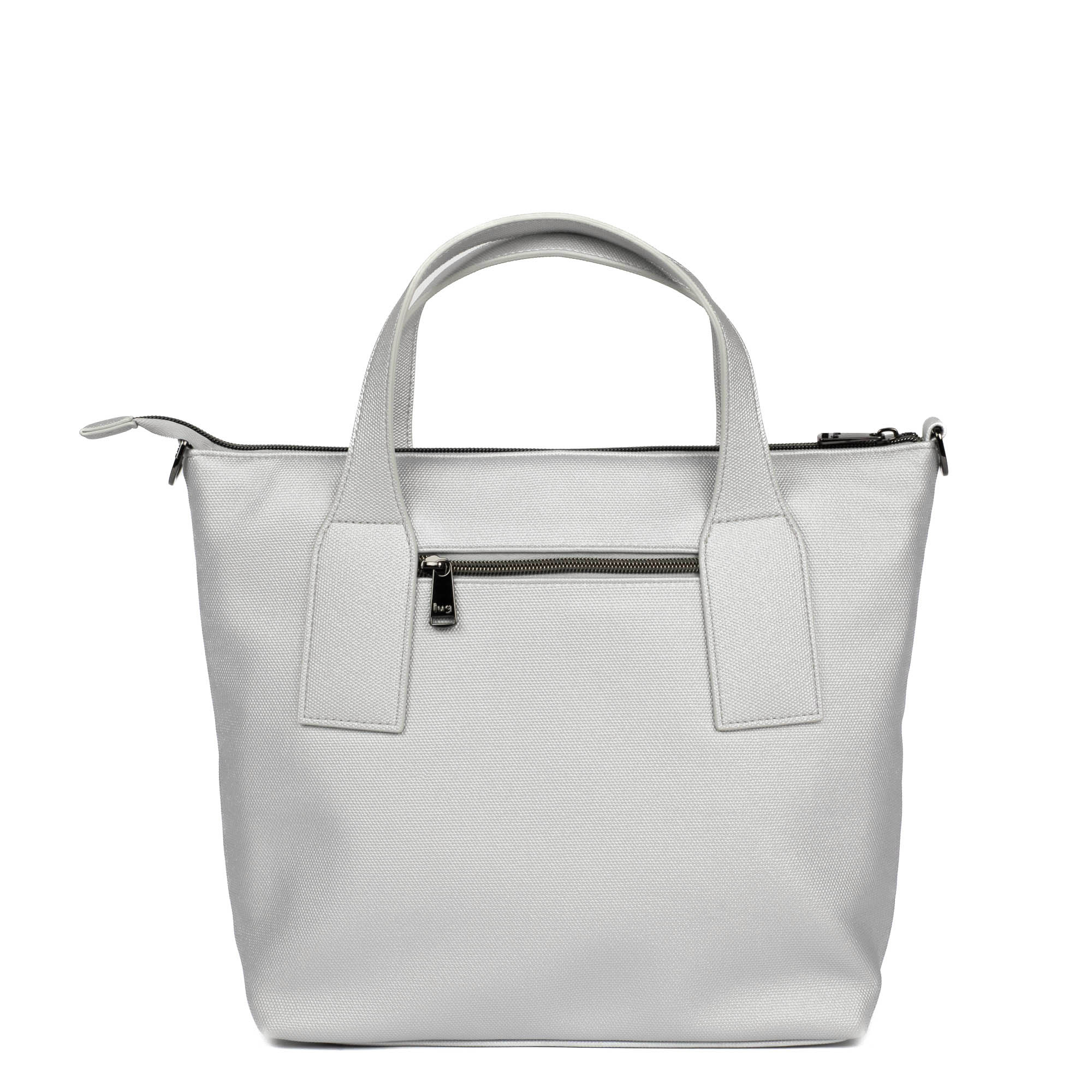 Alto Matte Luxe VL Convertible Tote Bag - METALLIC SILVER ICEPOP STITCH - AltoML_SilverWithIcePop_04