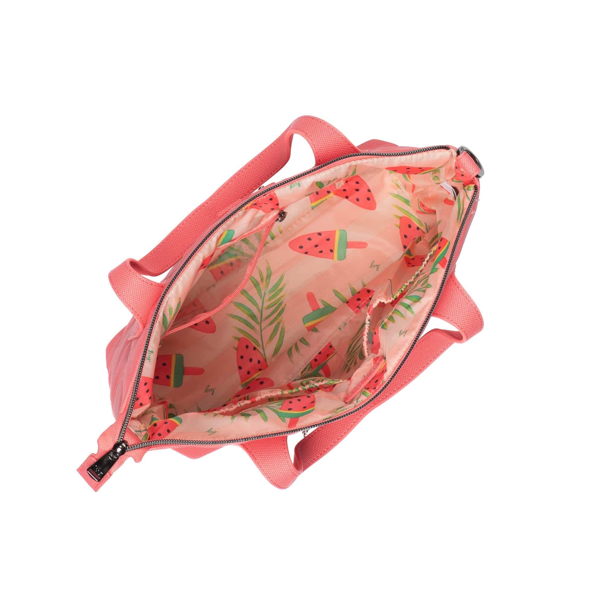 Alto Matte Luxe VL Convertible Tote Bag - WATERMELON ICEPOP - AltoML_WatermelonIcePop_05