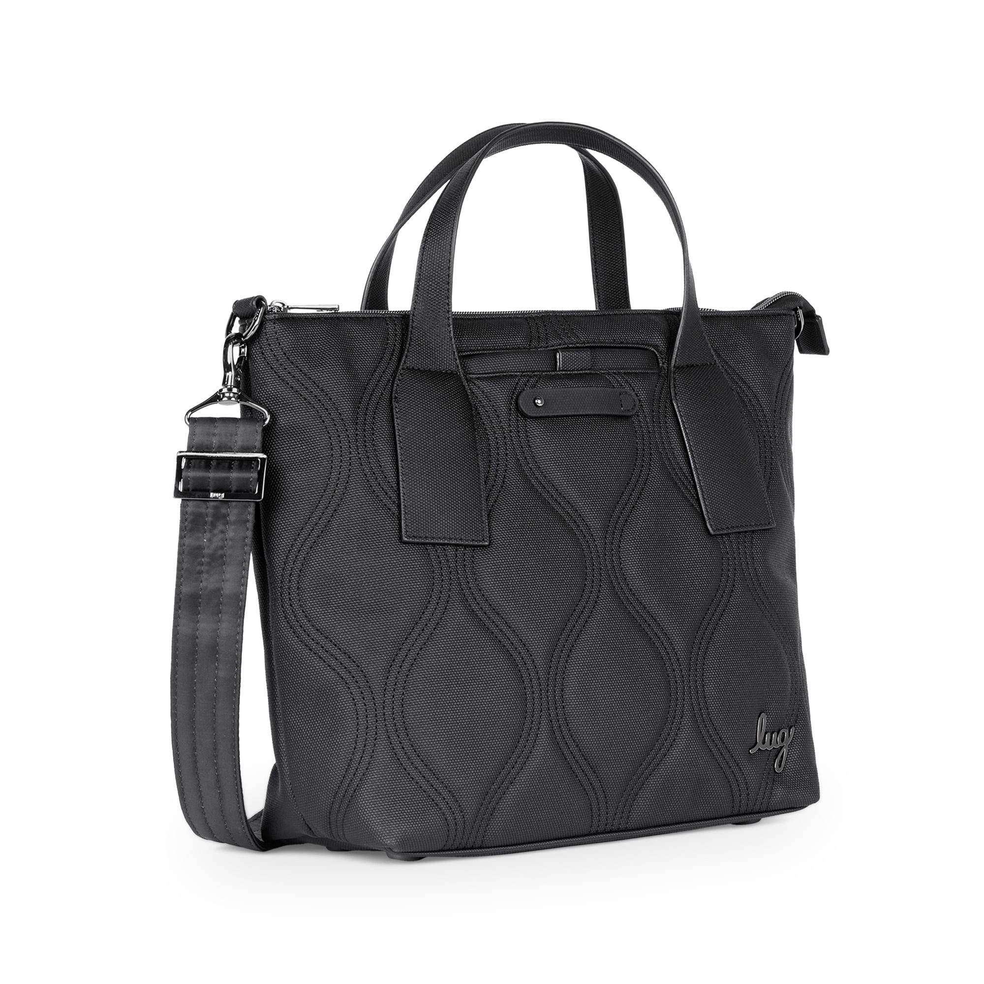 Alto Matte Luxe VL Convertible Tote Bag - BLACK - AltoMatteLuxe_MatteVL_Black_02