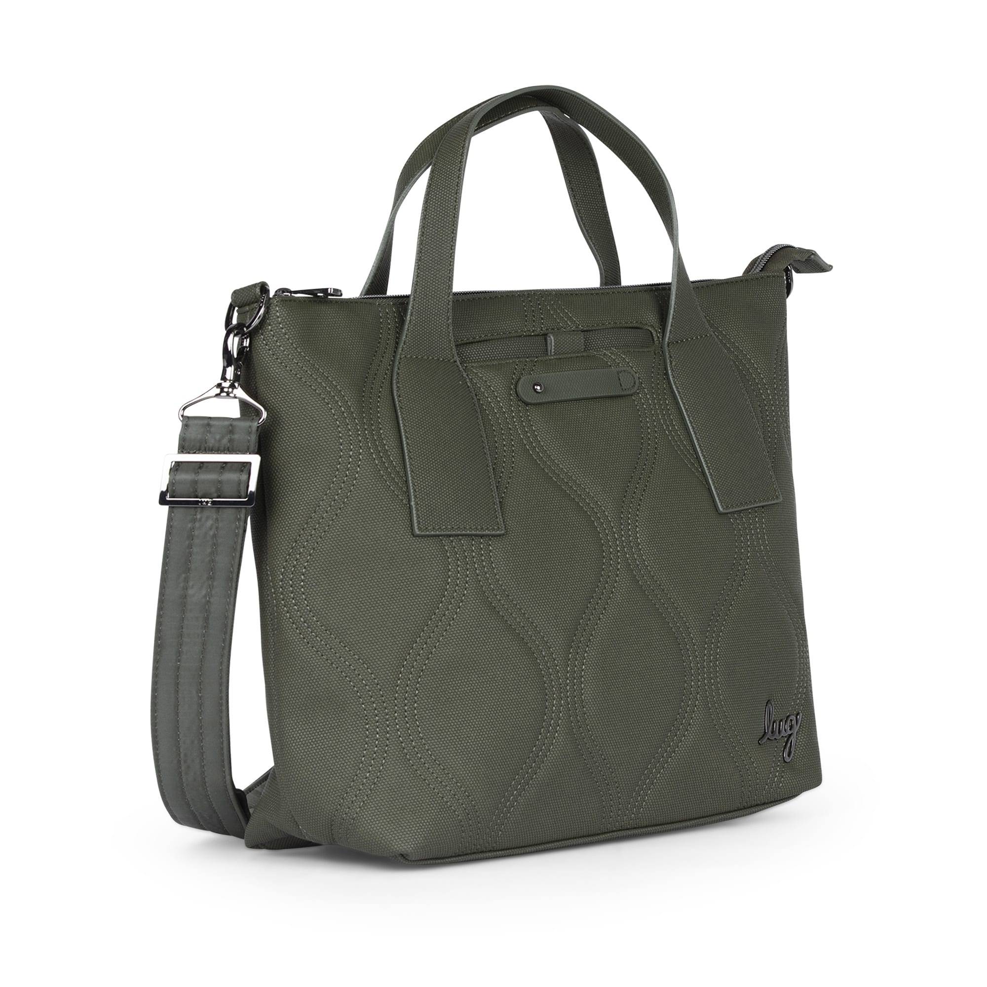 Alto Matte Luxe VL Convertible Tote Bag - OLIVE - AltoMatteLuxe_MatteVL_OliveGreen_02