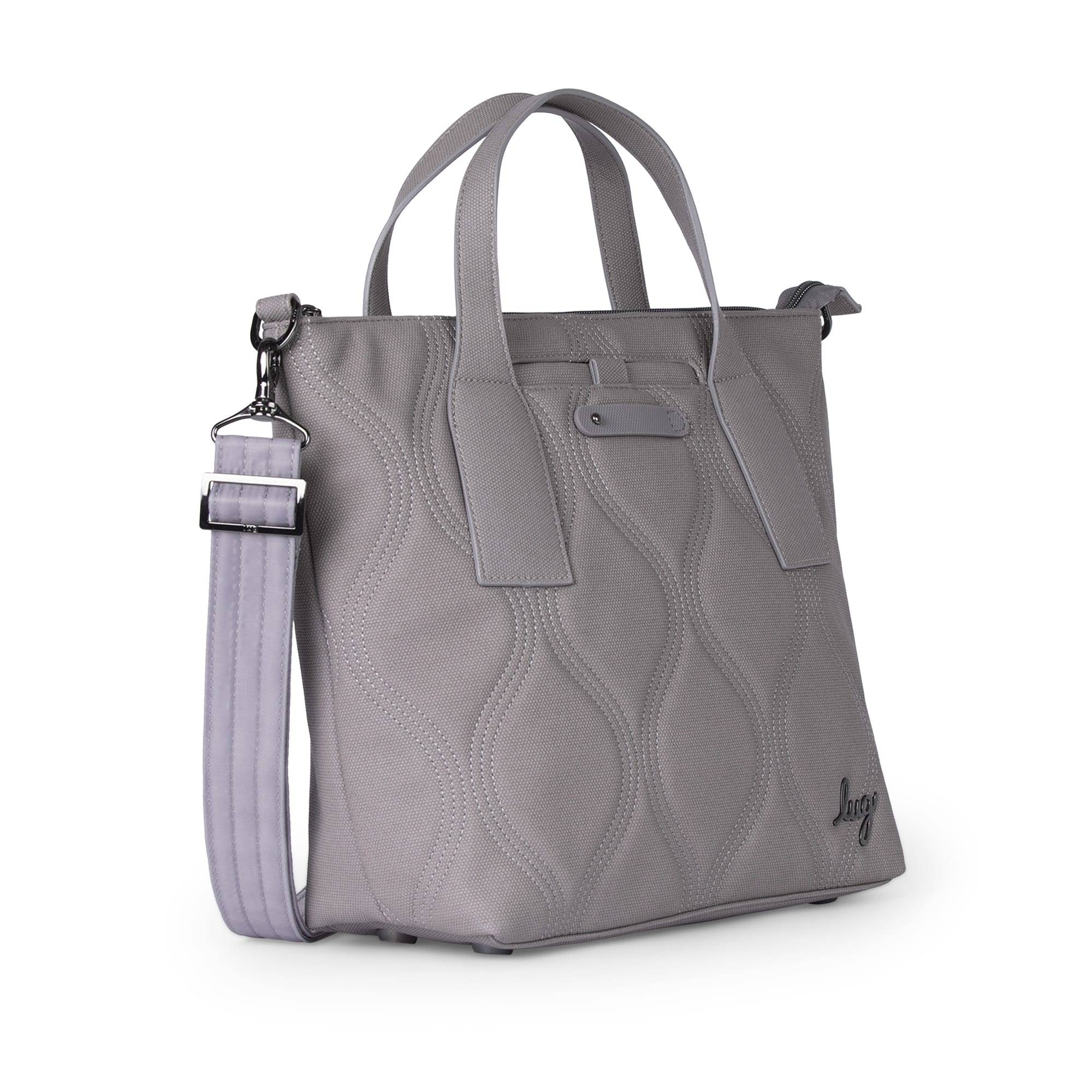 Alto Matte Luxe VL Convertible Tote Bag - PEARL - AltoMatteLuxe_MatteVL_PearlGrey_02