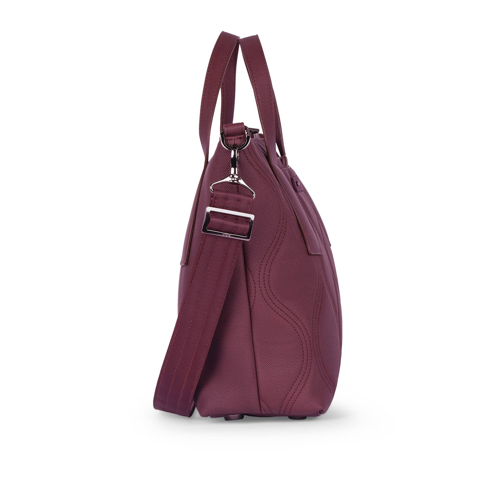 Alto Matte Luxe VL Convertible Tote Bag - WINE - AltoMatteLuxe_MatteVL_WineRed_03