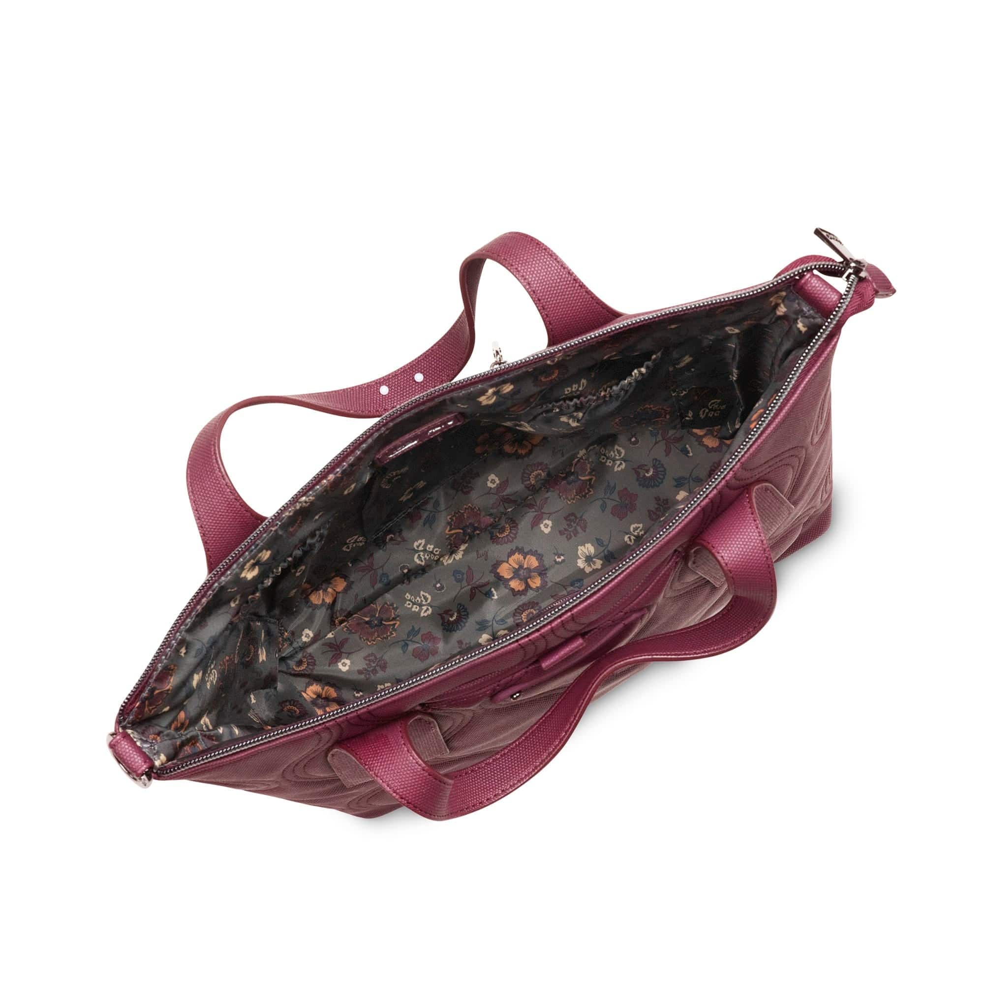 Alto Matte Luxe VL Convertible Tote Bag - WINE - AltoMatteLuxe_MatteVL_WineRed_05