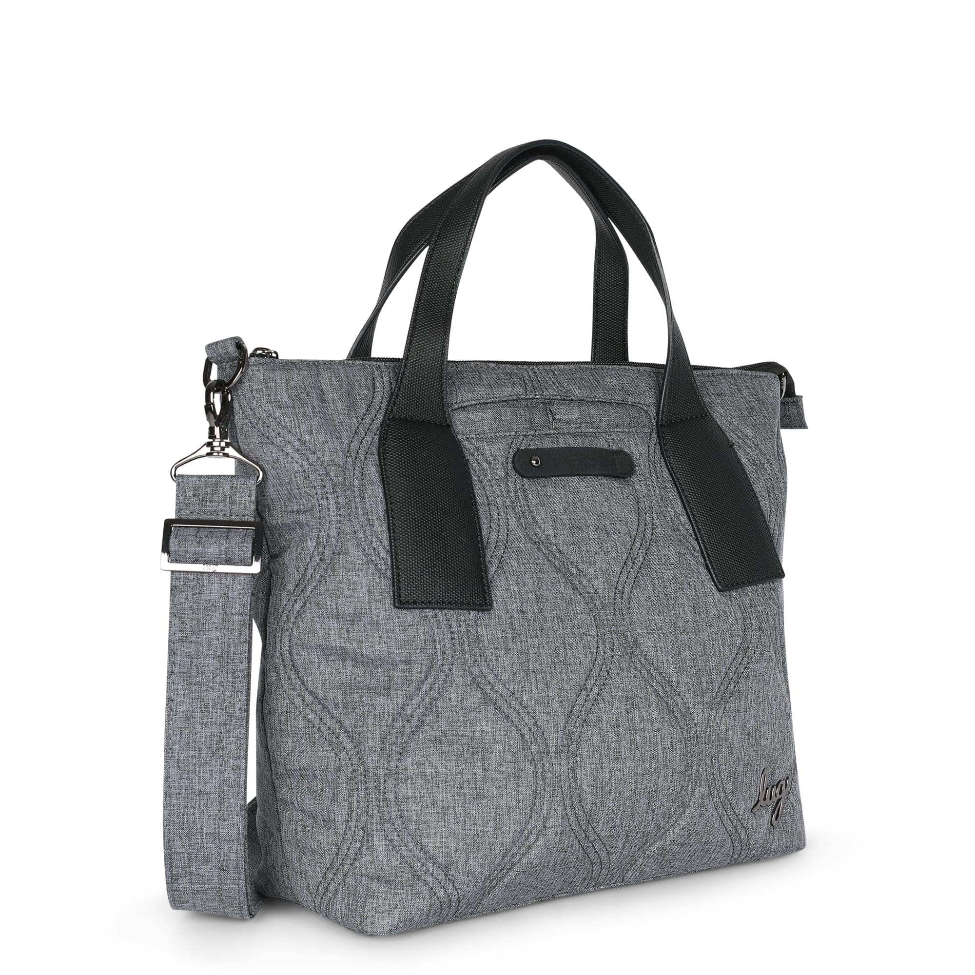 Alto Convertible Tote Bag - HEATHER GREY - Alto_Heather_Grey_02