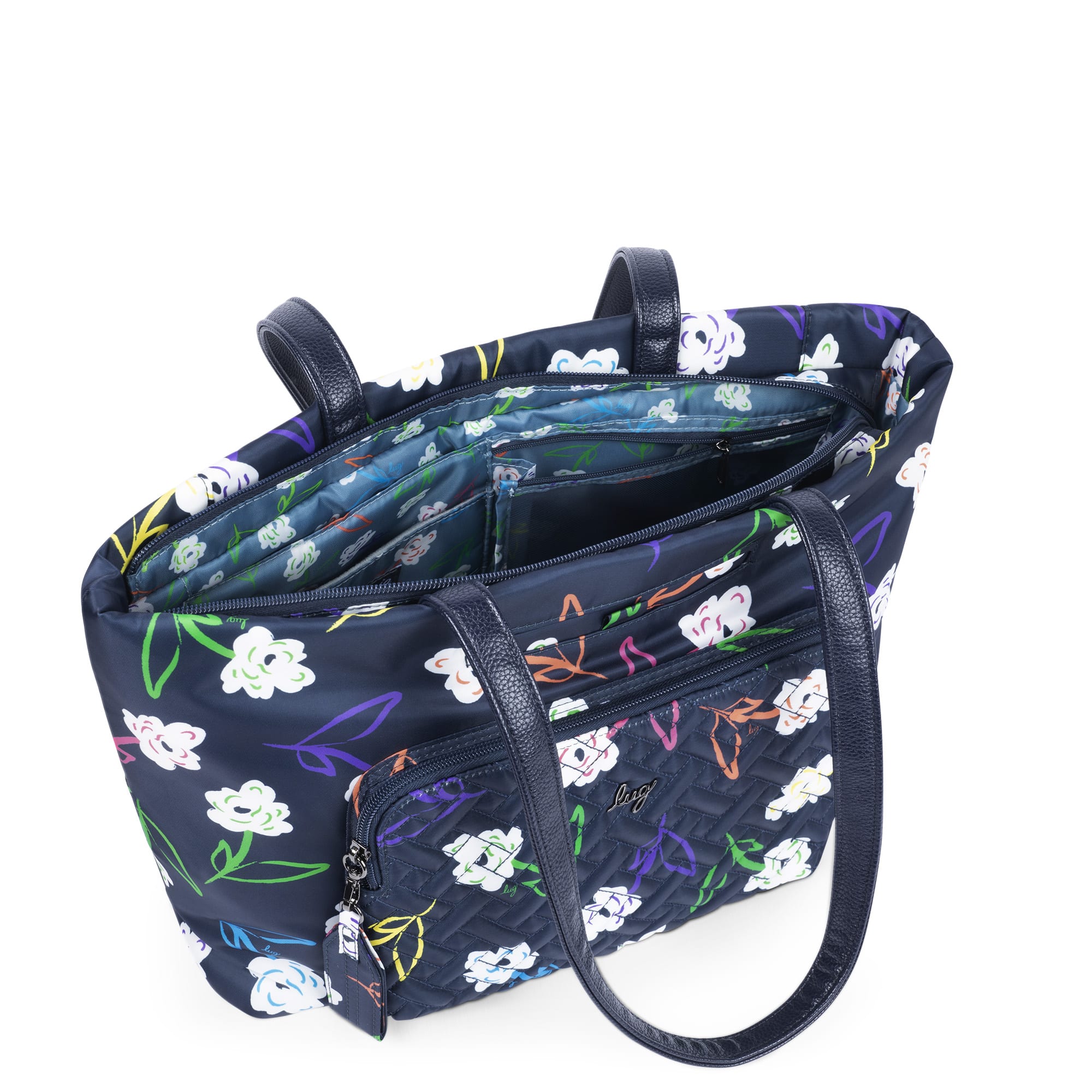 Arpeggio Tote Bag - BRIGHT FLORAL - Arpeggio_BrightFloral_05