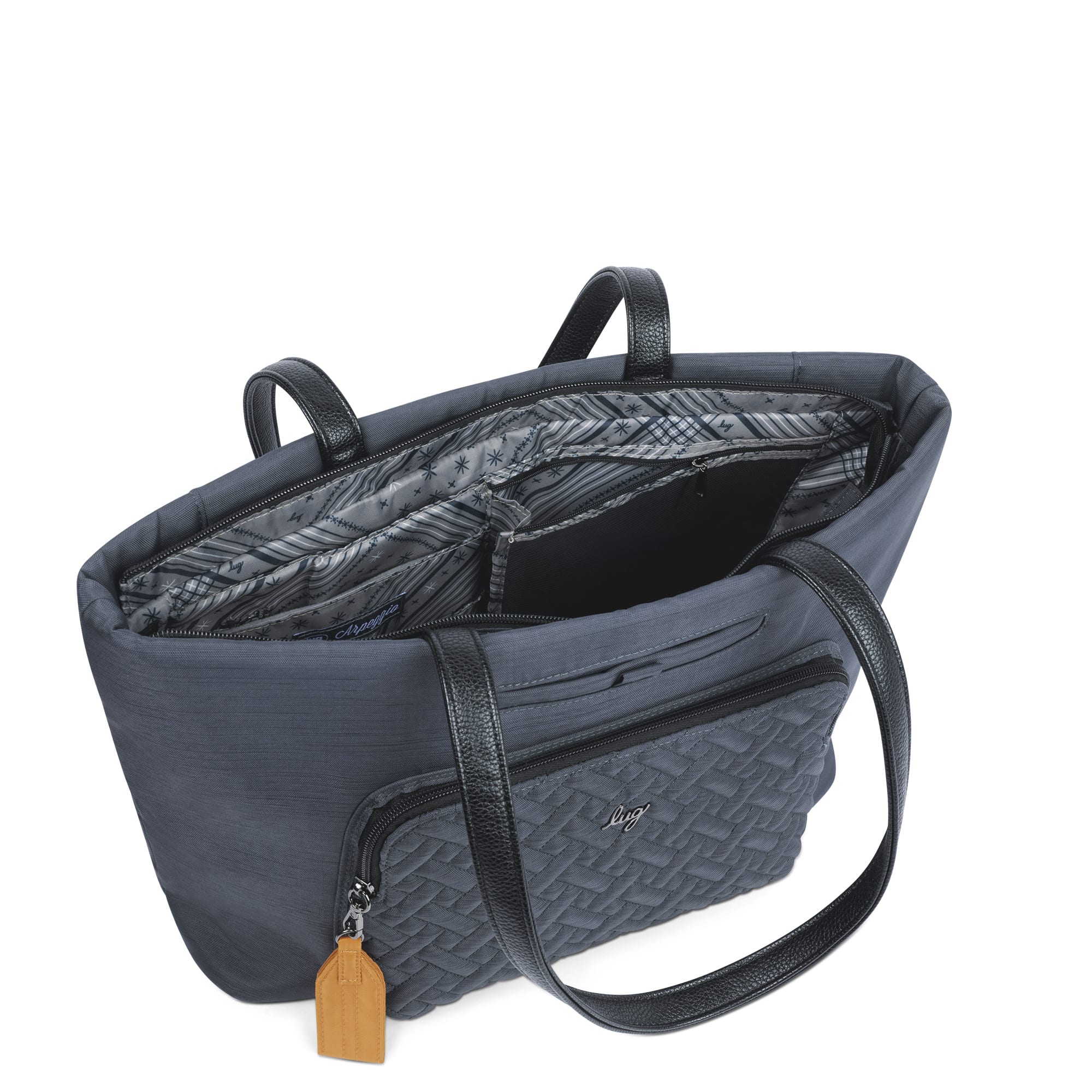 Arpeggio Tote Bag - BRUSHED GREY 2 - Arpeggio_BrushedGrey_05