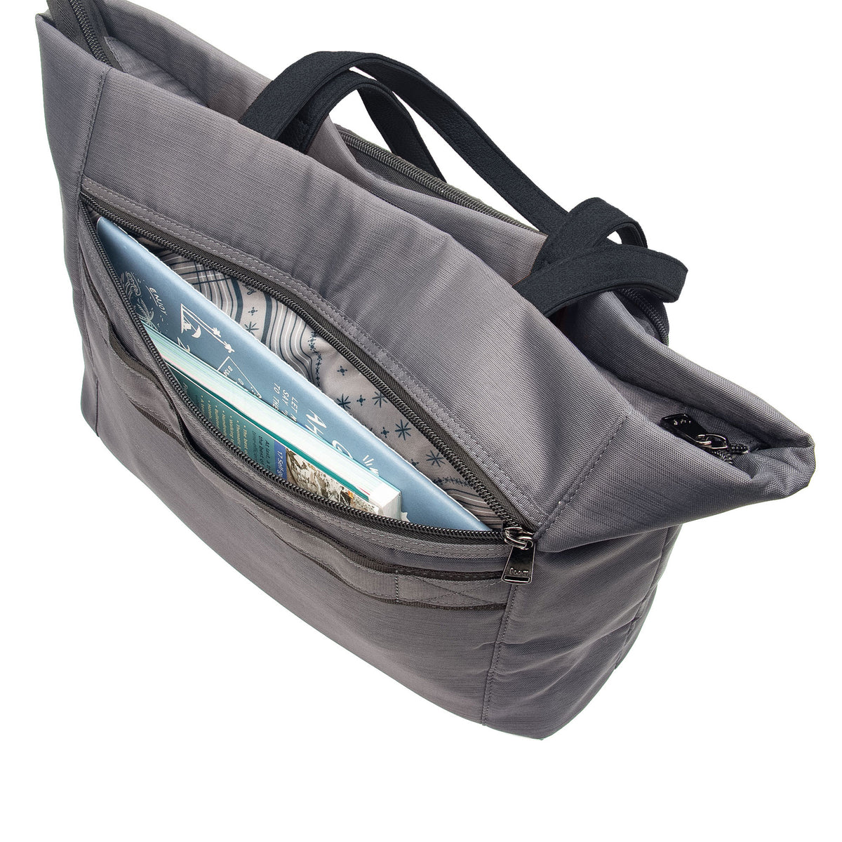 Arpeggio Tote Bag - BRUSHED GREY - Arpeggio_BrushedGrey_06a_7149208a-634a-4fb1-ad4f-3f6dbede29e4