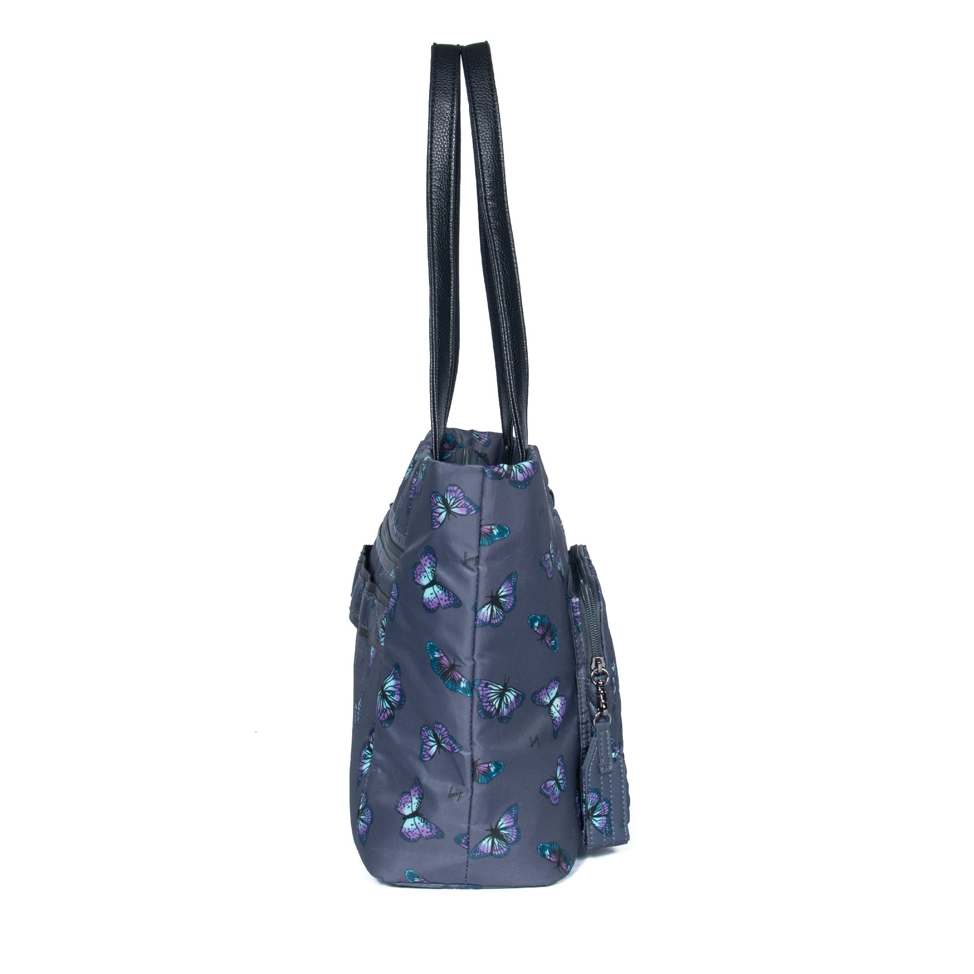 Arpeggio Tote Bag - BUTTERFLY GREY - Arpeggio_ButterflyGrey_03
