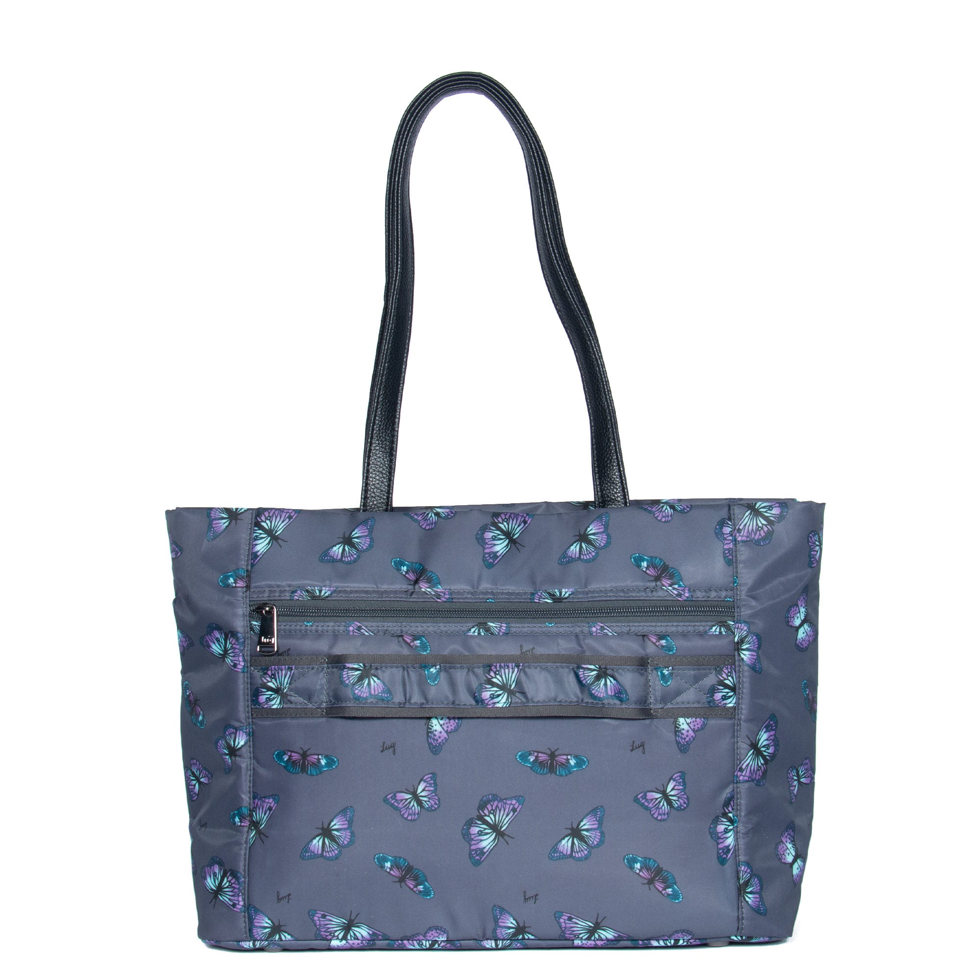 Arpeggio Tote Bag - BUTTERFLY GREY - Arpeggio_ButterflyGrey_04