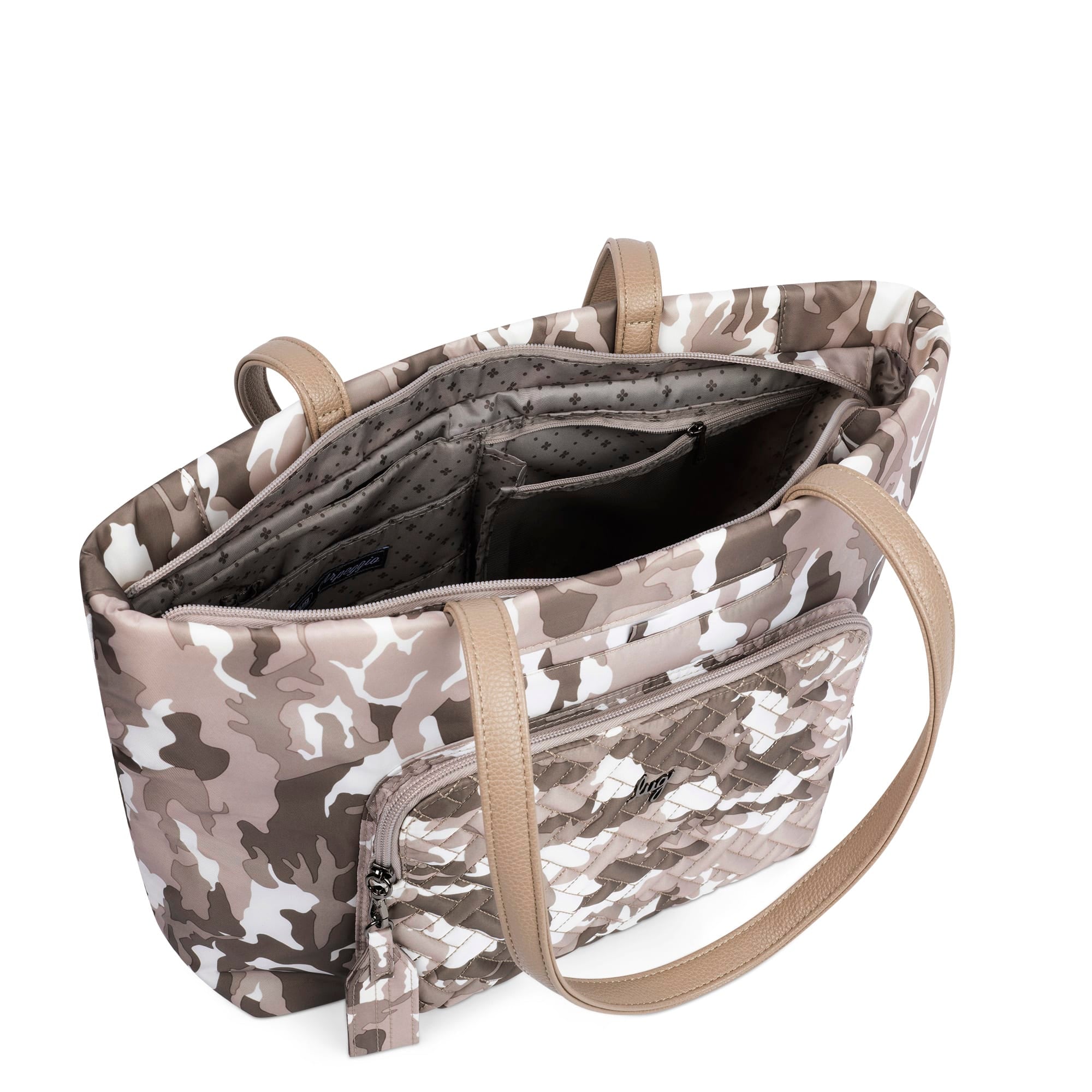 Arpeggio Tote Bag - CAMO TAUPE - Arpeggio_CamoTaupe_05