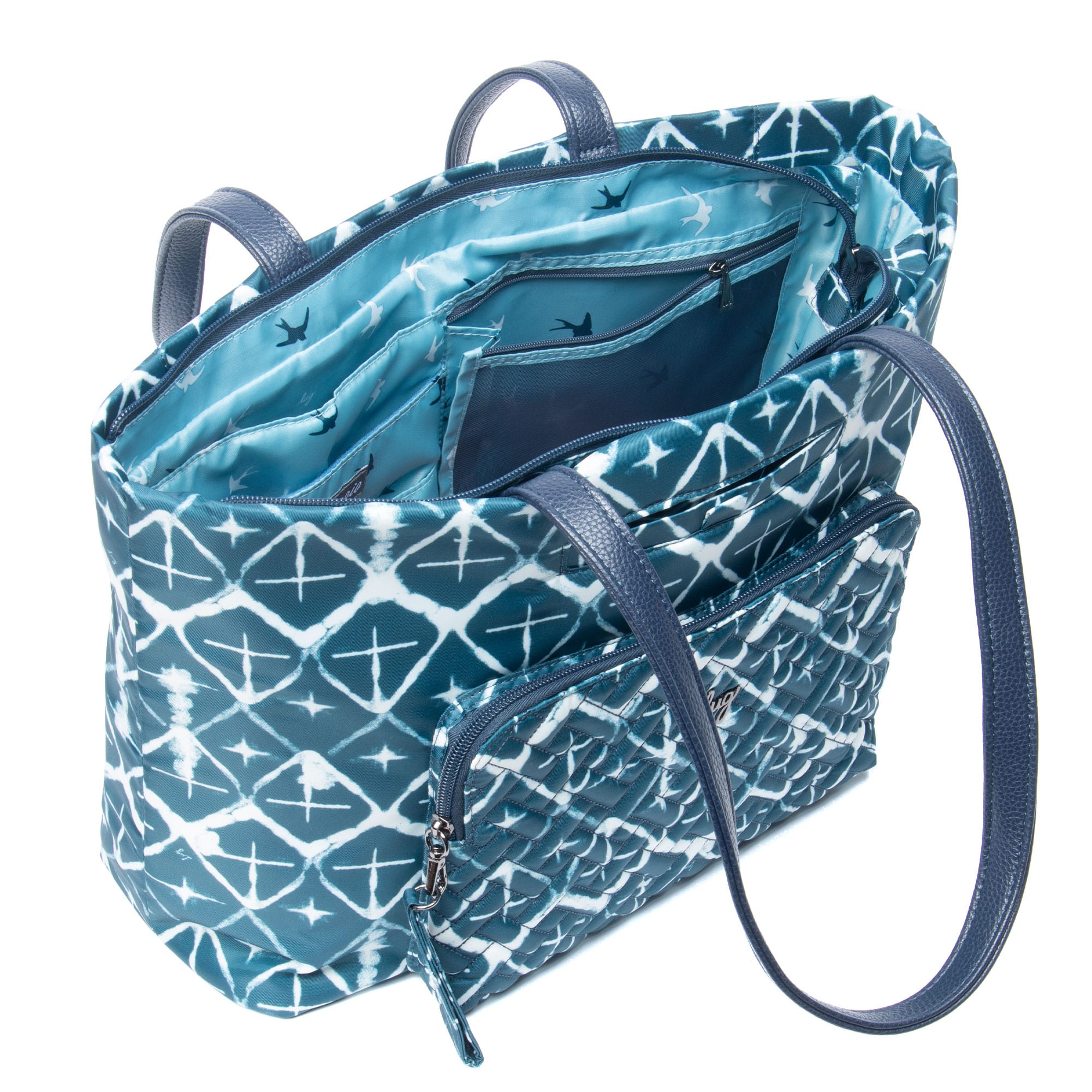 Arpeggio Tote Bag - DIAMOND NAVY - Arpeggio_DiamondNavy_05