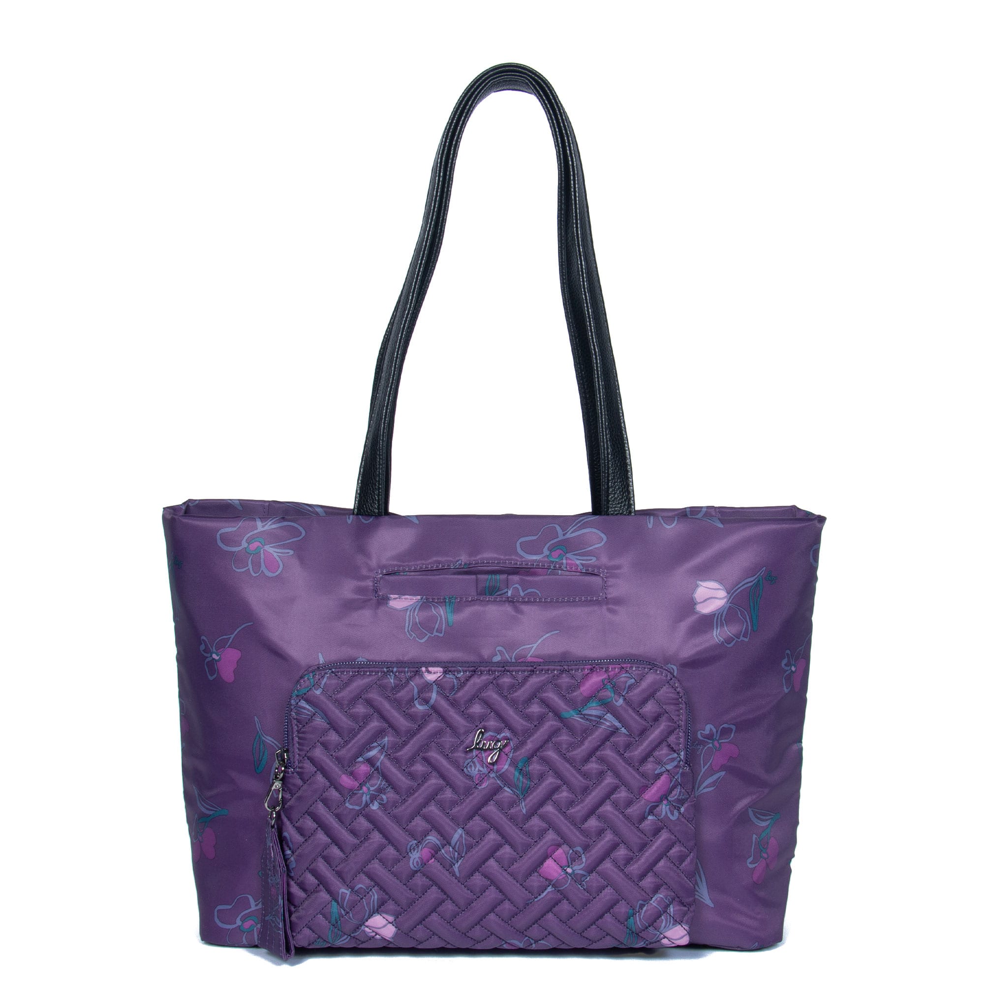 Arpeggio Tote Bag - FLORET PURPLE - Arpeggio_FloretPurple_01