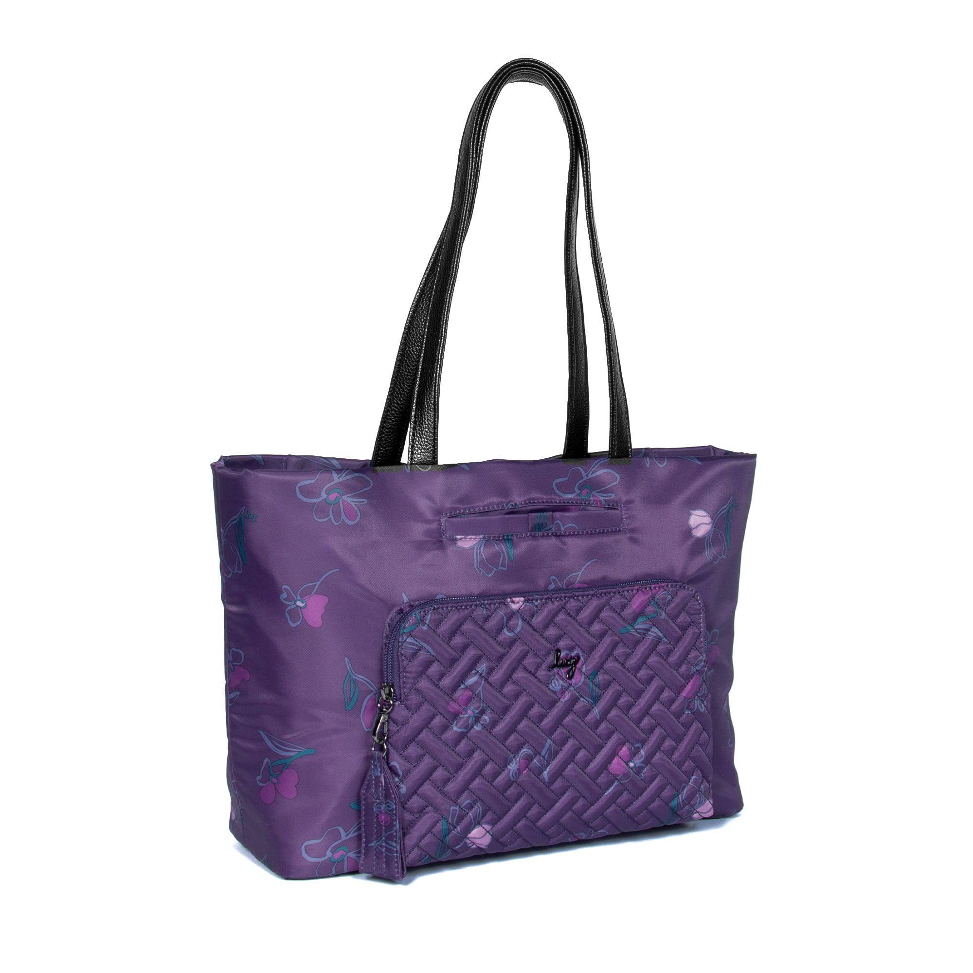 Arpeggio Tote Bag - FLORET PURPLE - Arpeggio_FloretPurple_02