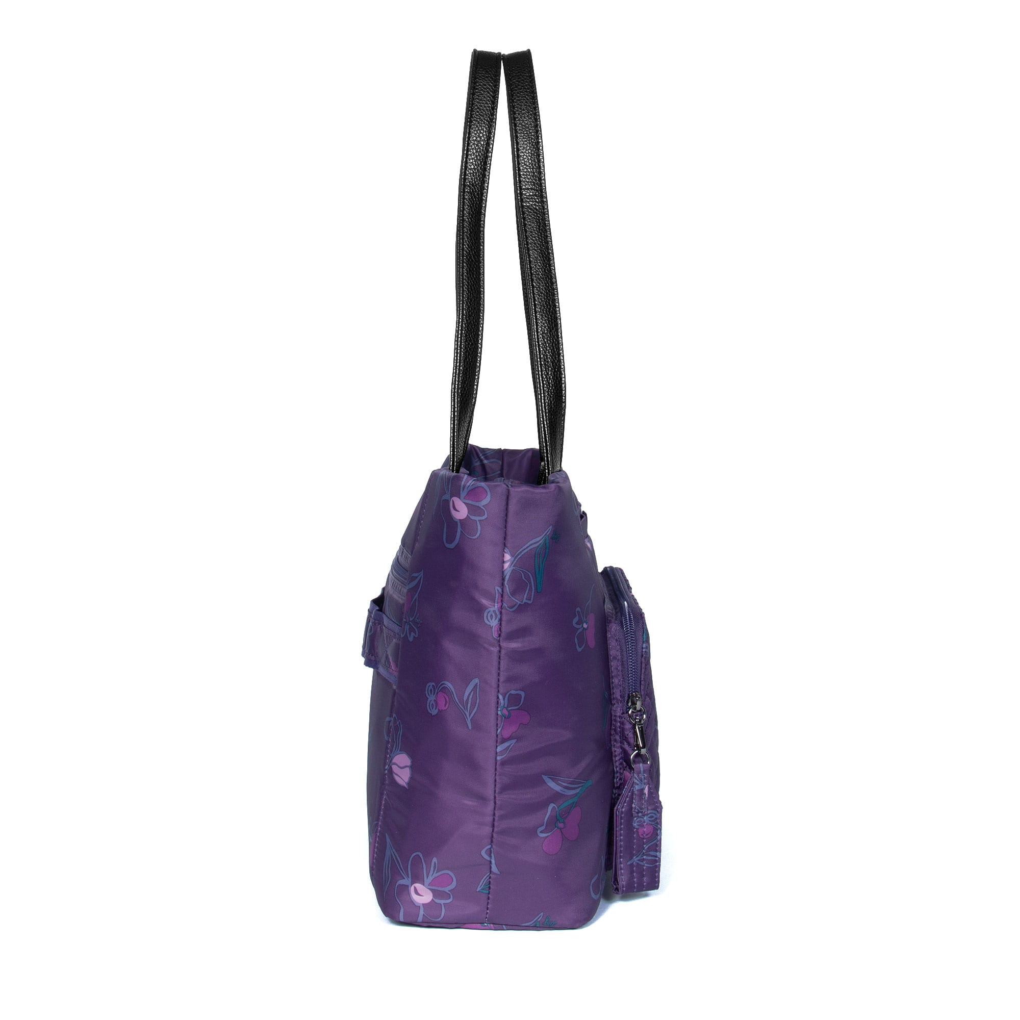 Arpeggio Tote Bag - FLORET PURPLE - Arpeggio_FloretPurple_03