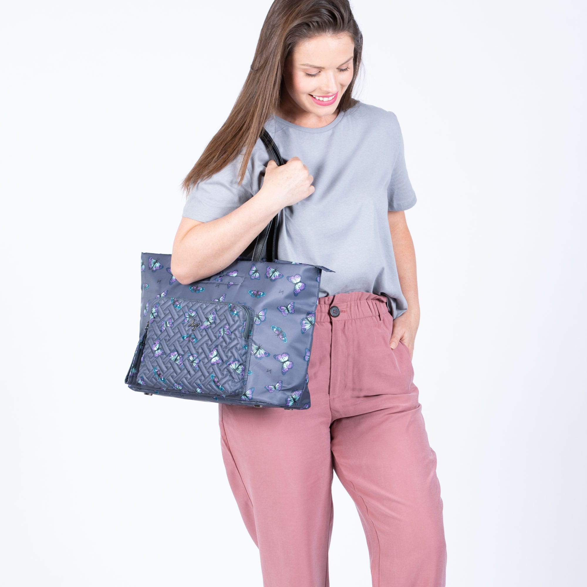 Arpeggio Tote Bag - - Arpeggio_BrightFloral_01