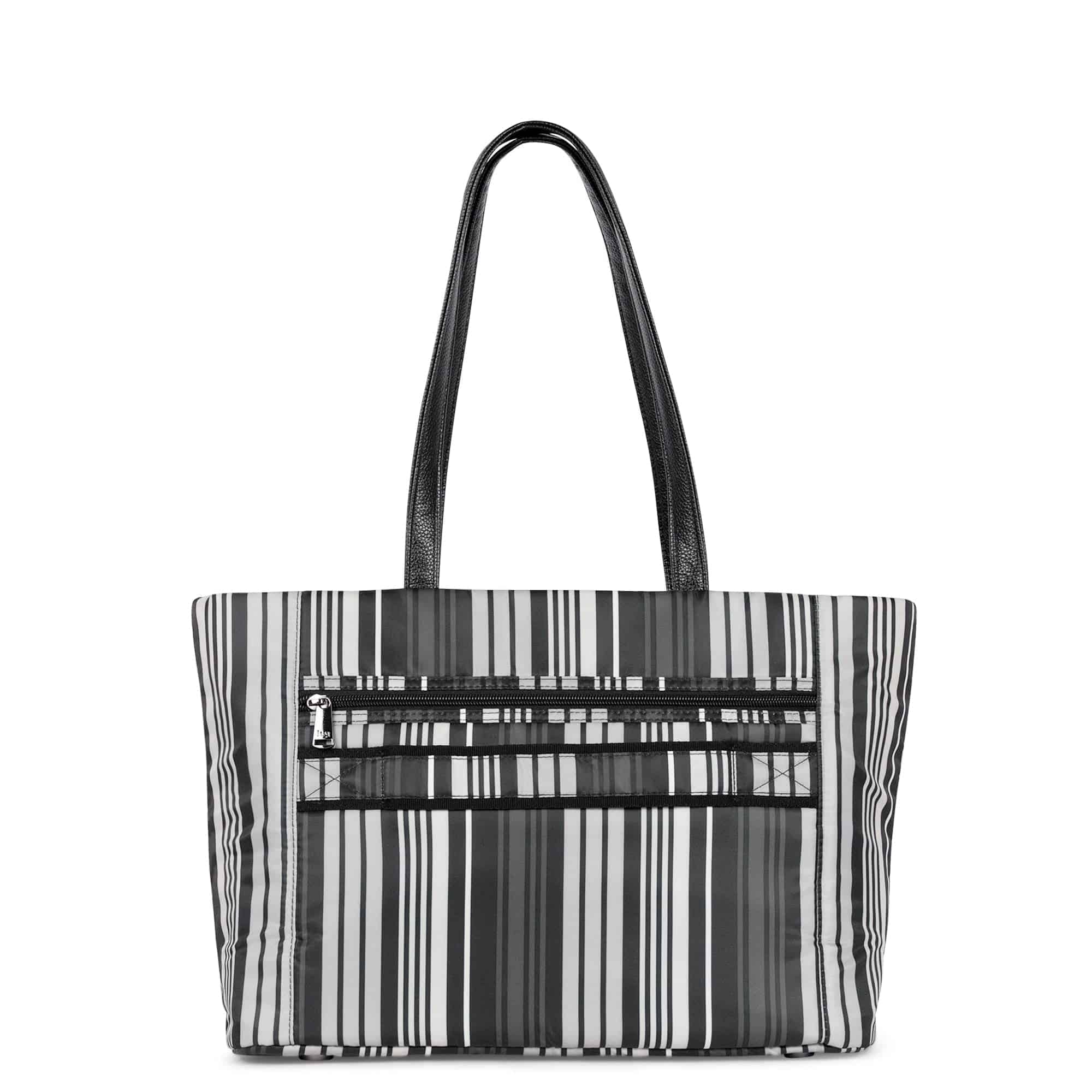 Arpeggio Tote Bag - LOVE STRIPE BLACK - Arpeggio_LoveStripeBlack_04